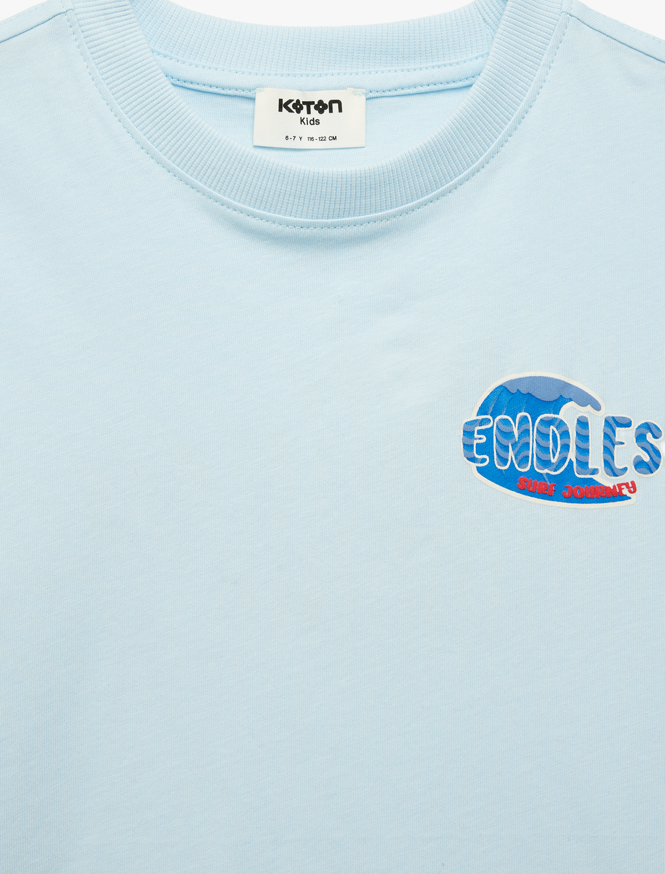  Erkek Çocuk Pamuklu Baskılı Bisiklet Yaka Kısa Kollu Tişört