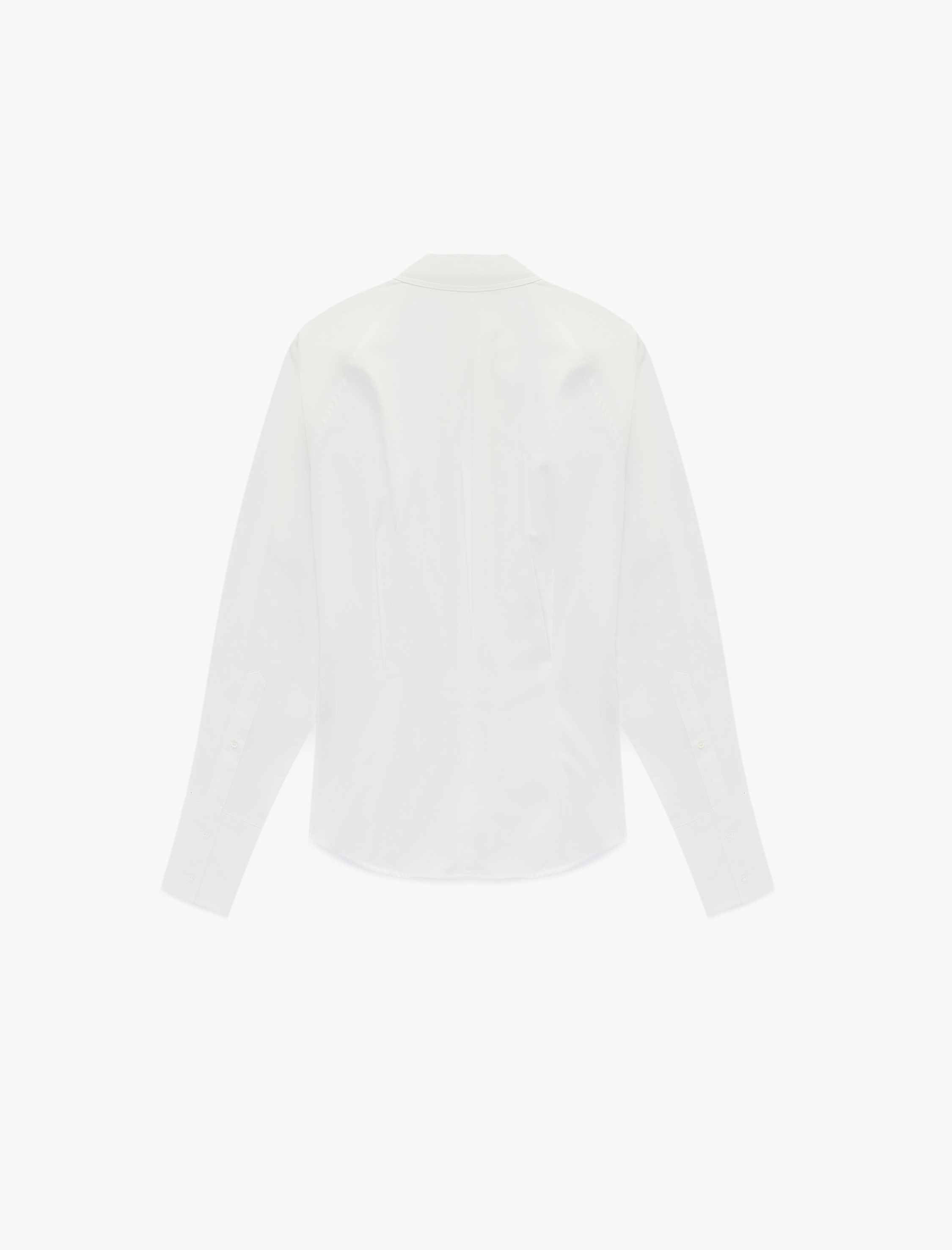   Pamuklu Slim Fit Uzun Kollu Klasik Yaka Poplin Gömlek