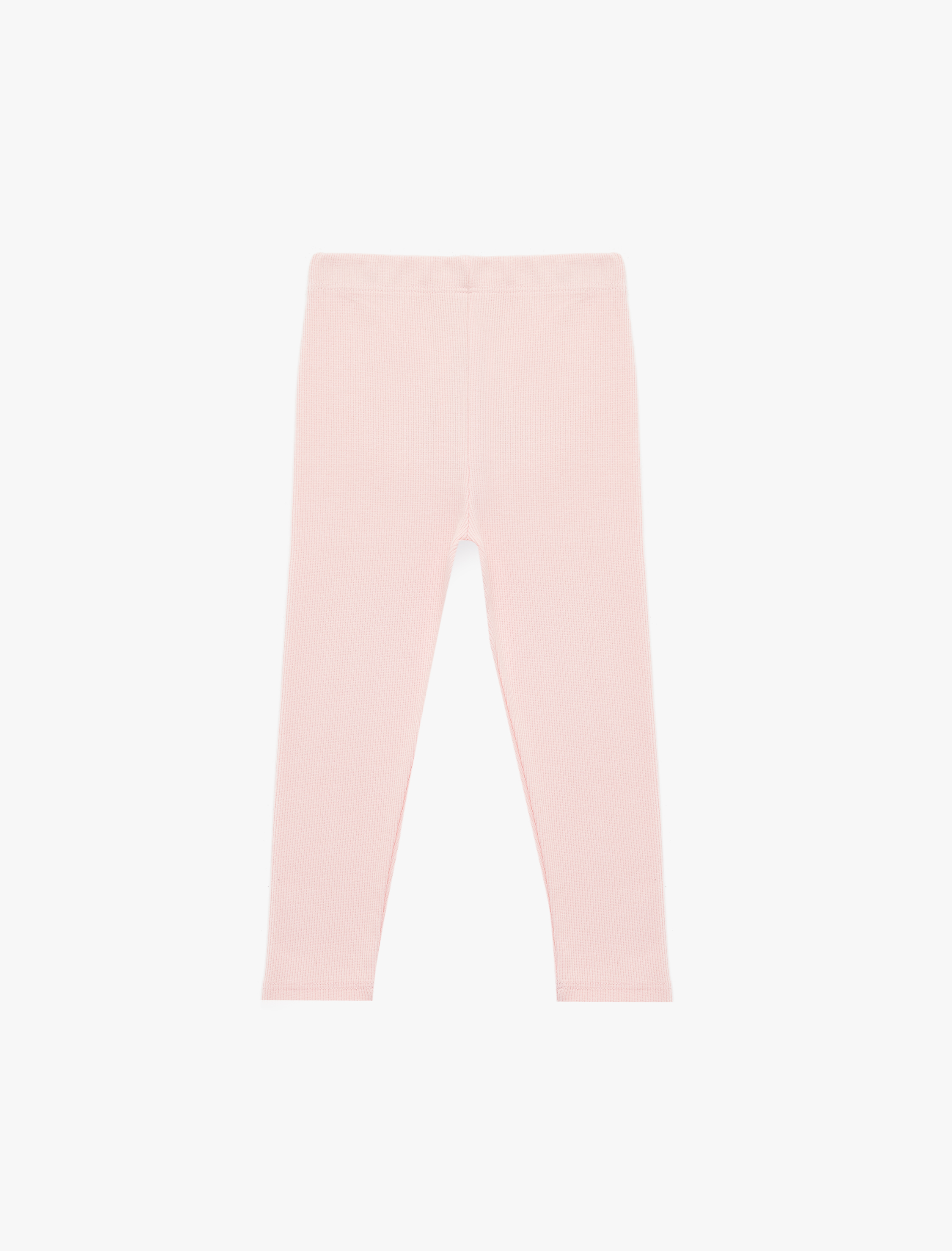  Kız Bebek Pamuklu Beli Lastikli Basic Tayt