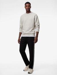 Rahat Kalıp Çizgi Detaylı Beli Bağcıklı Spor Eşofman Altı