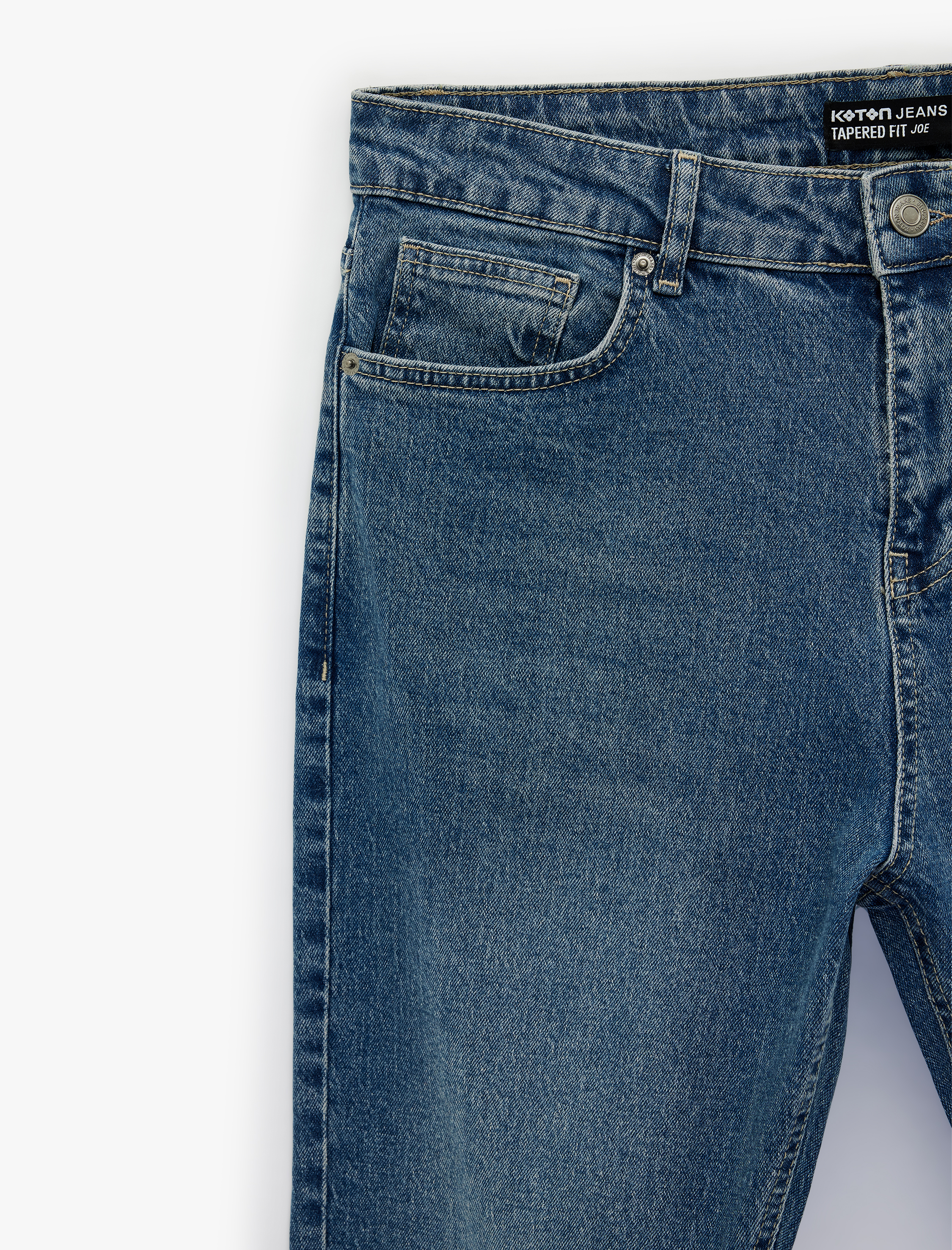   Regular Fit Normal Bel Tapered Jean Pantolon - Joe Jean