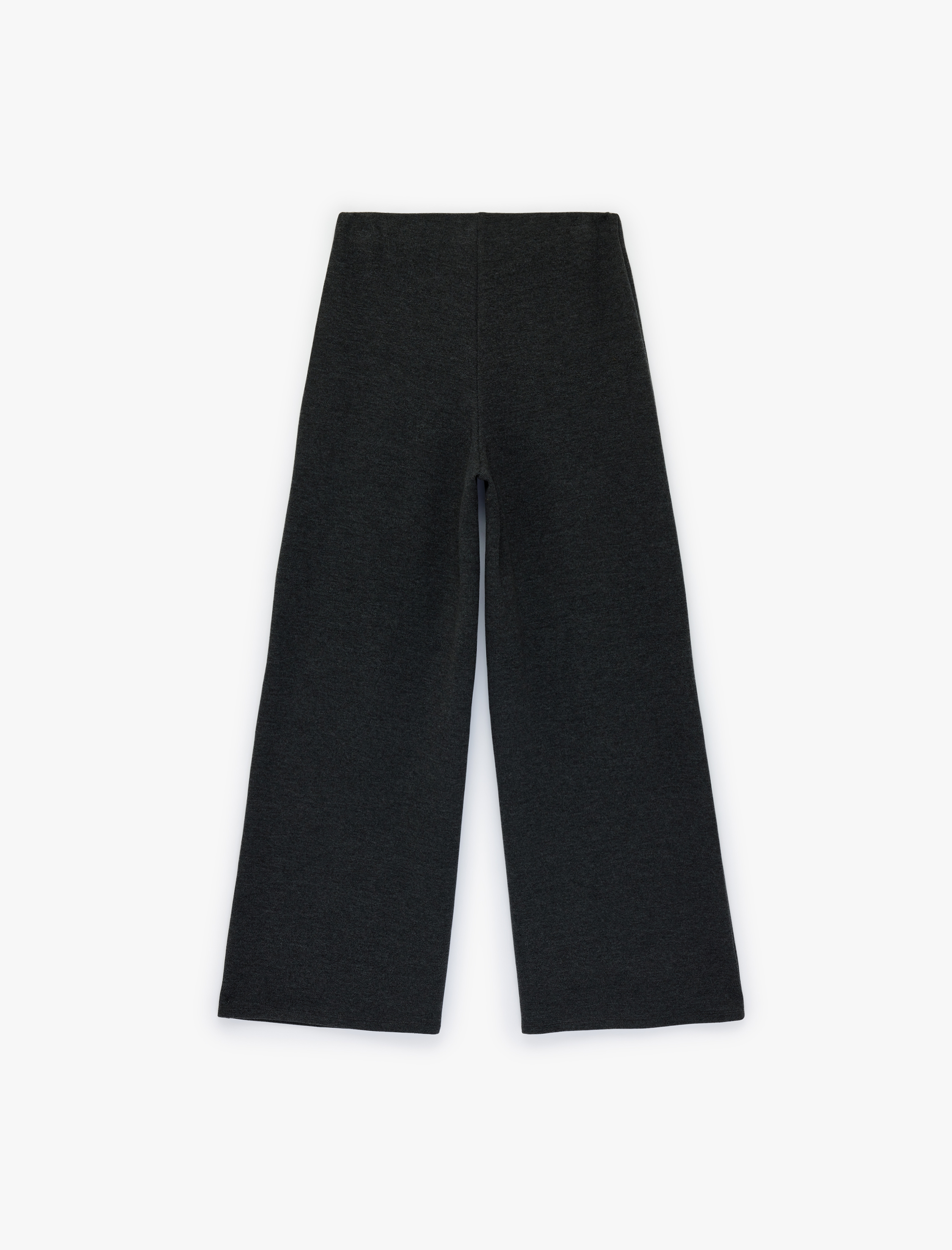   Standart Bel Geniş Paça Pantolon