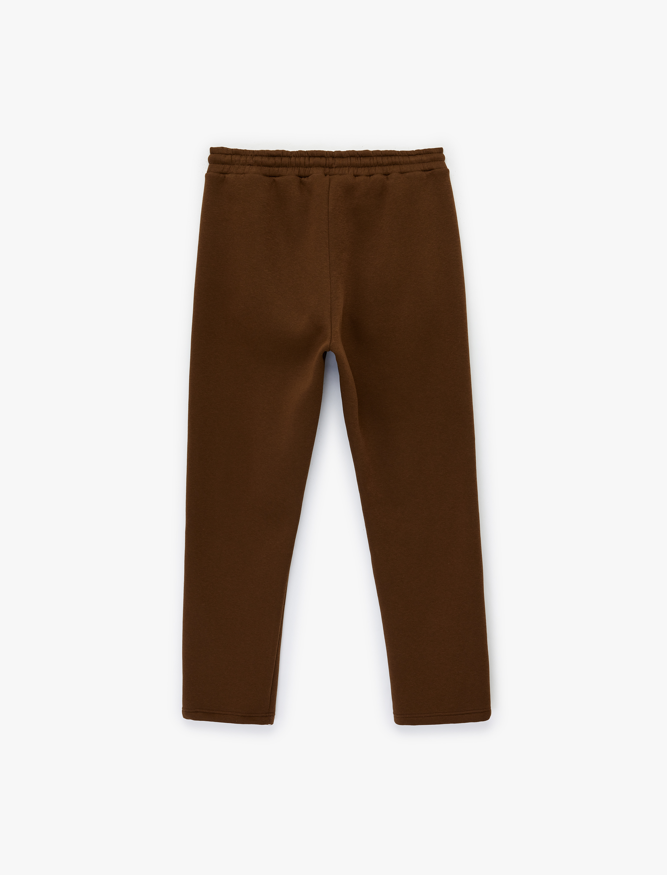   Fermuarlı Cepli Nervürlü Şardonlu Beli Bağcıklı Eşofman Altı