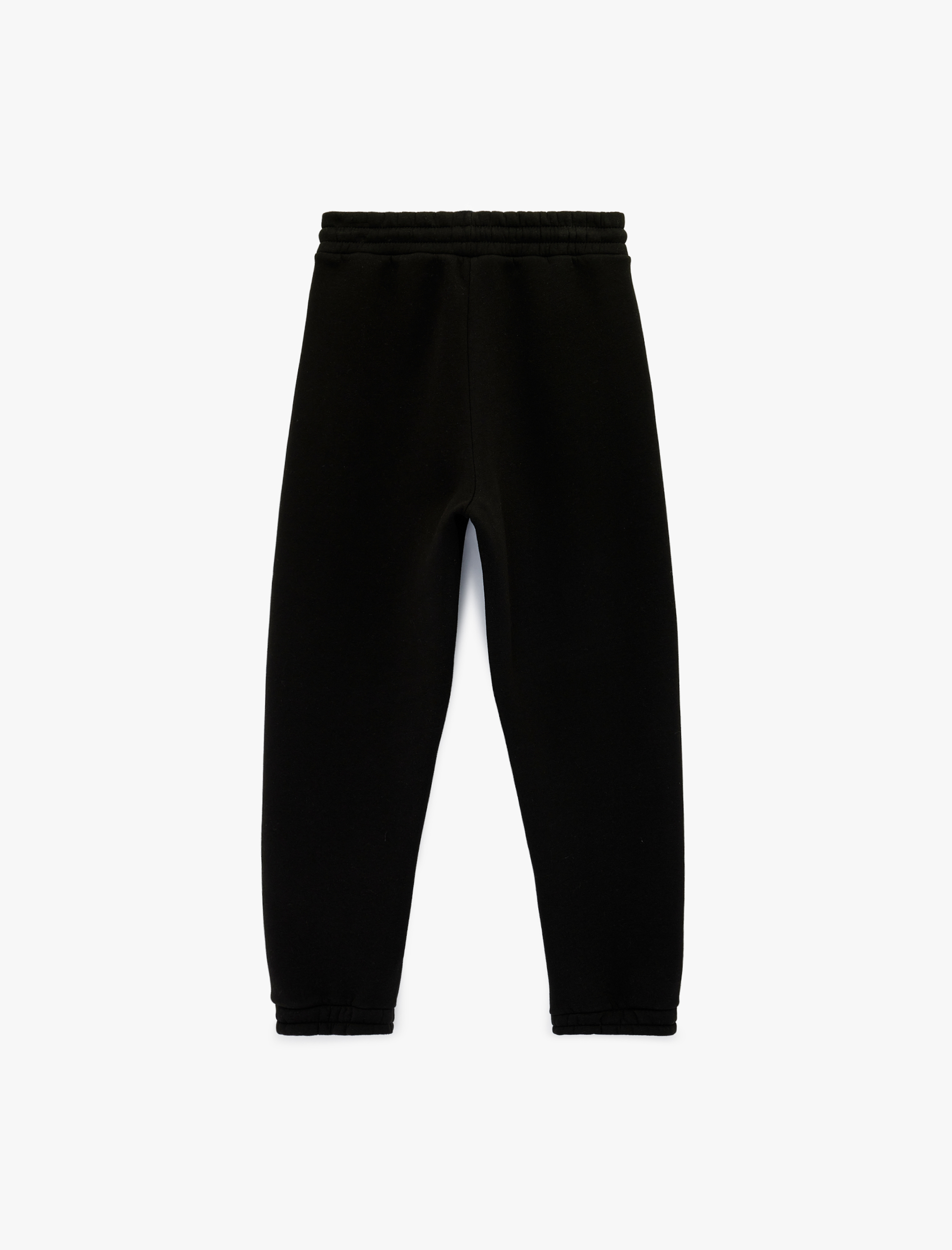   Yüksek Bel Bağcıklı Rahat Kalıp Jogger Eşofman Altı