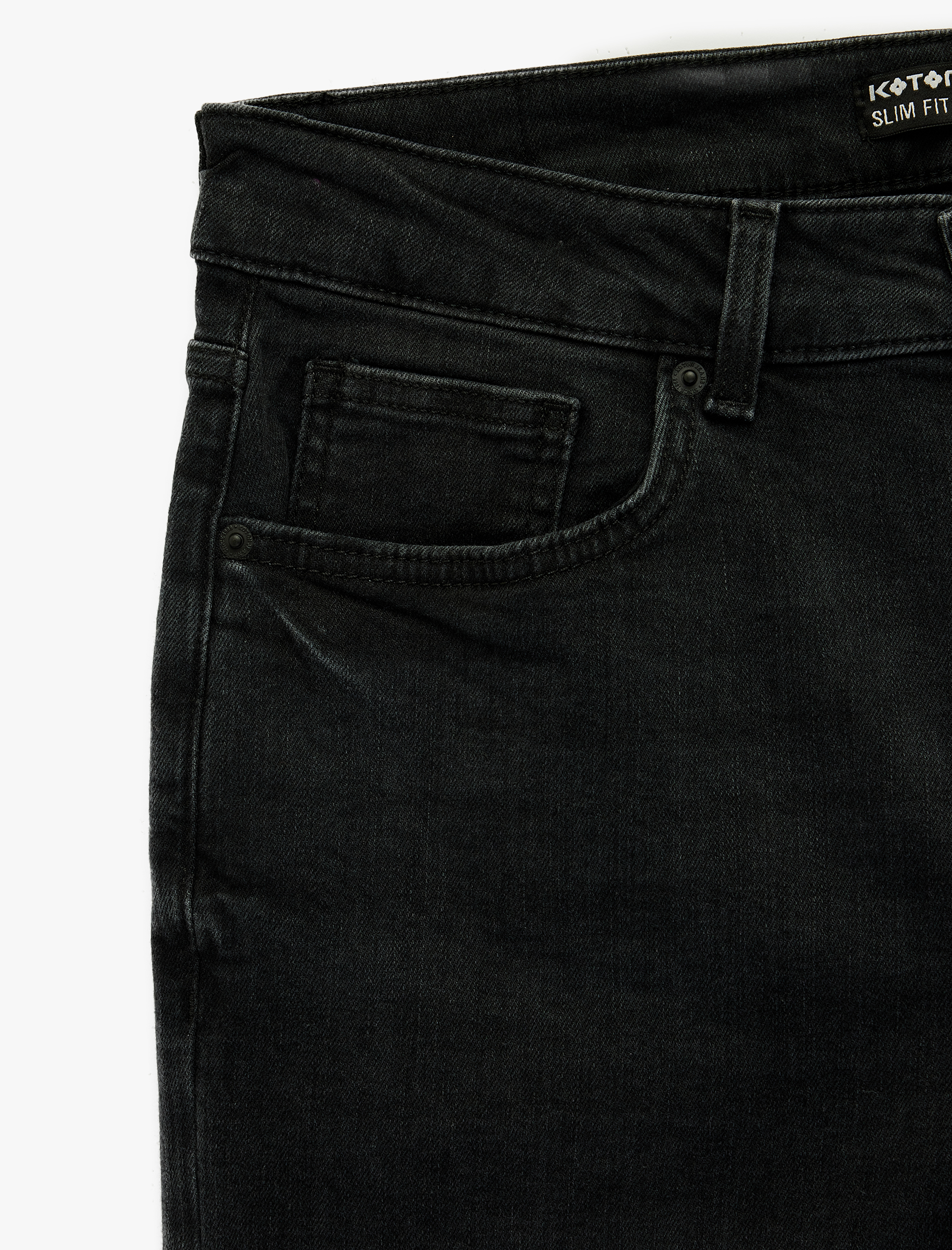   Normal Bel Pamuklu Slim Fit Jean Pantolon - Brad Jean