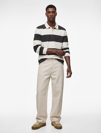 Uzun Kollu Şardonlu Oversize Sweatshirt