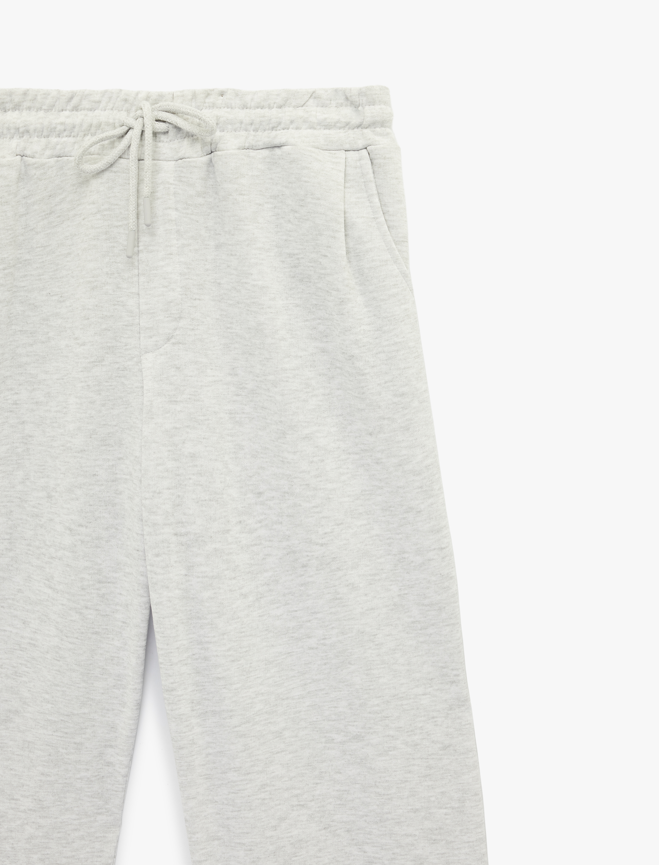   Beli Bağcıklı Cepli Geniş Paça Oversize Eşofman Altı