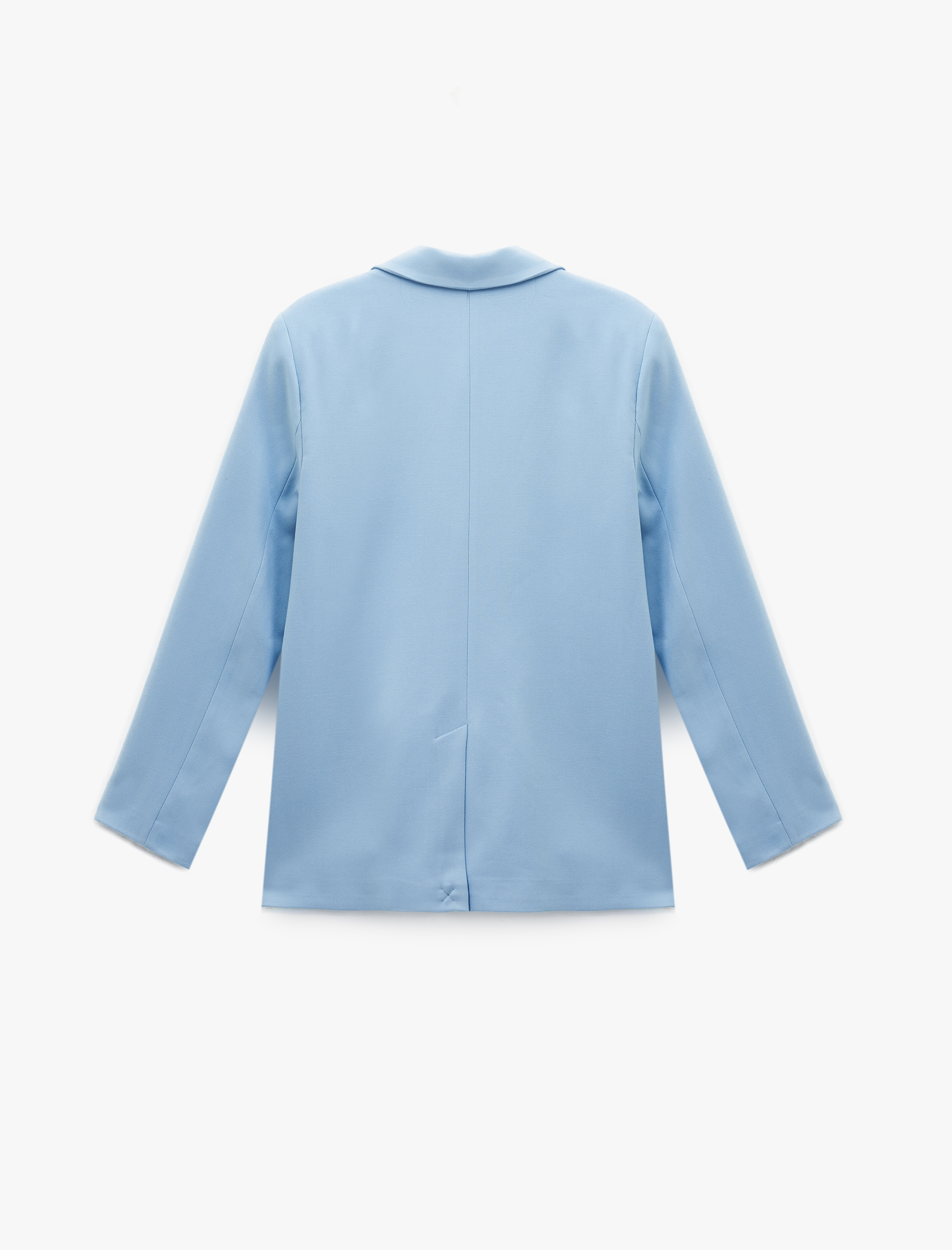   Koton X Melis Ağazat - Uzun Kollu Kruvaze Oversize Blazer Ceket