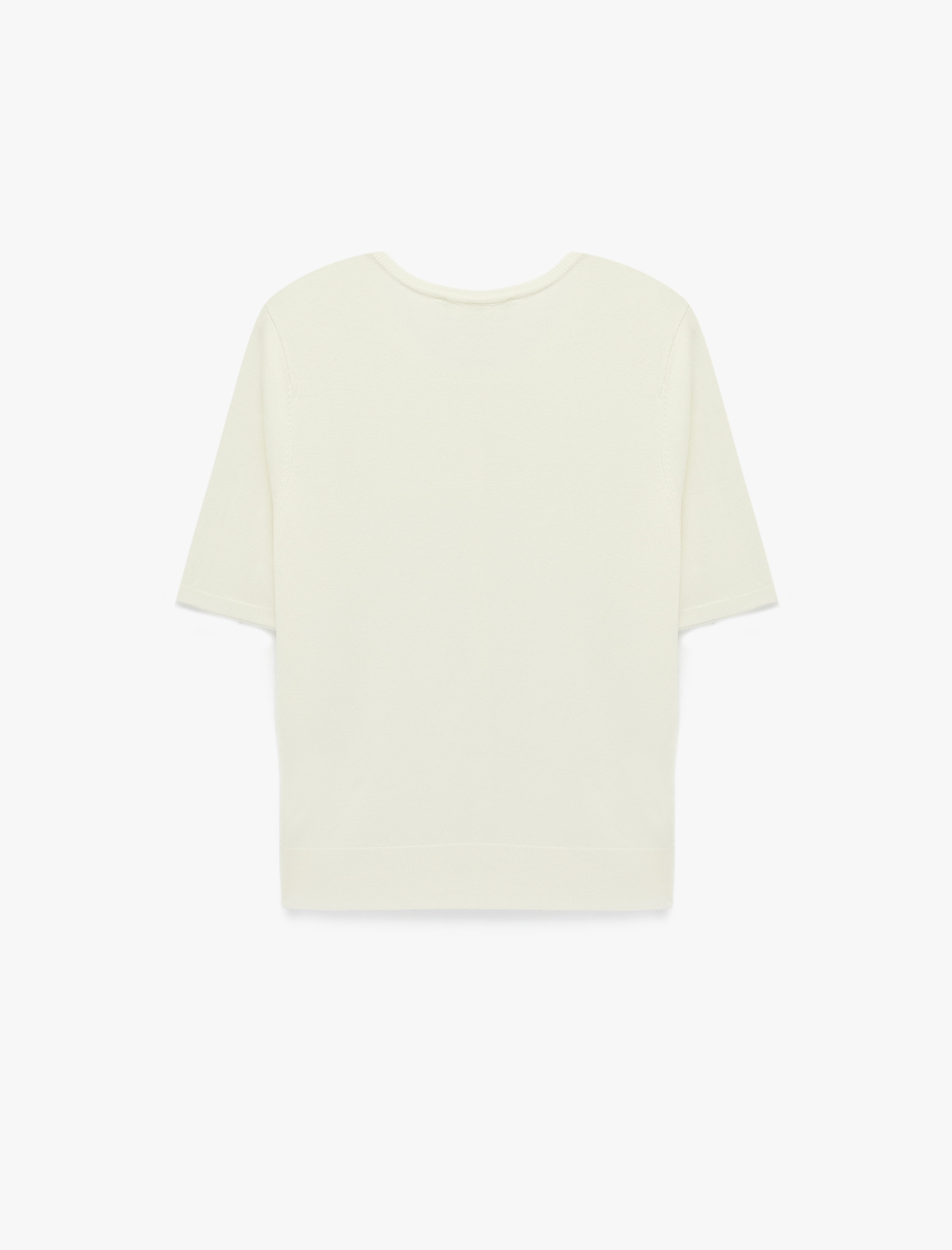   Regular Fit Kısa Kollu Düğmeli Triko Hırka