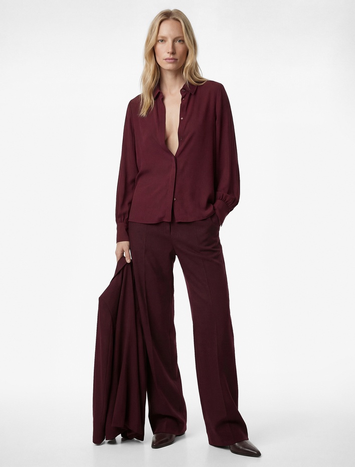  Regular Fit Klasik Yaka Düğmeli Uzun Kollu Gömlek