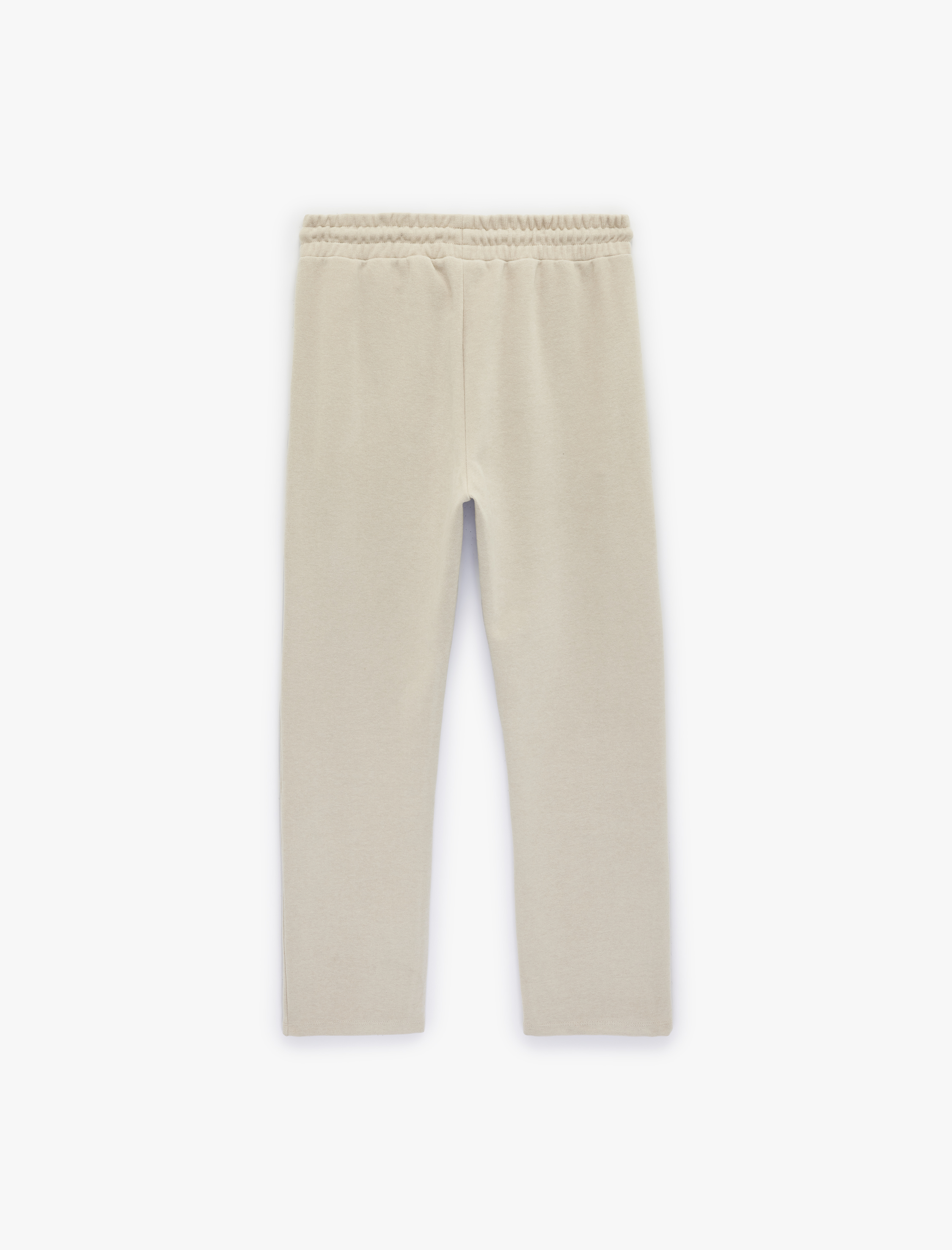   Cepli Regular Fit Beli Bağcıklı Eşofman Altı