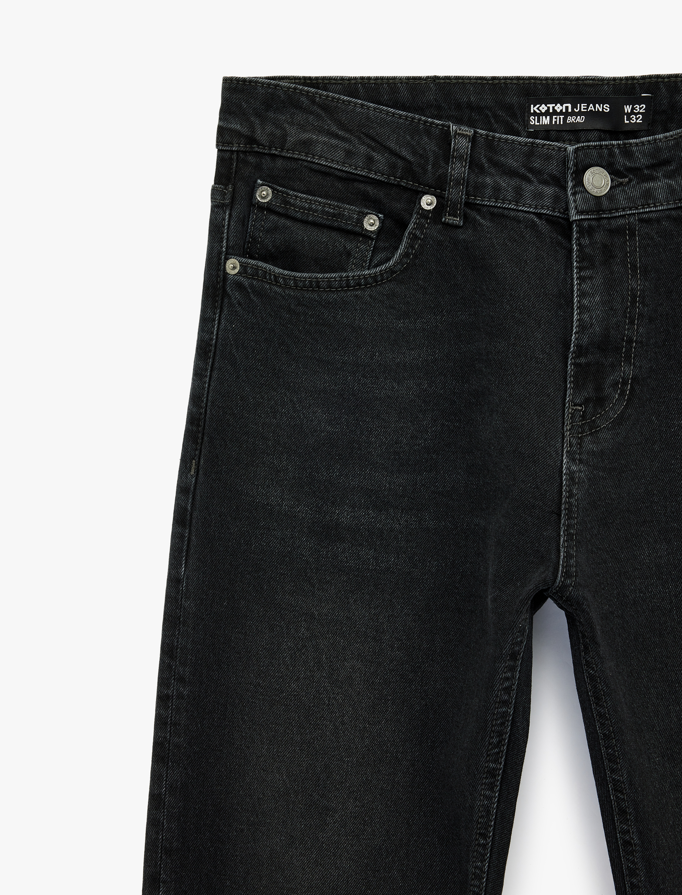   Normal Bel Cepli Slim Fit Jean Pantolon- Brad Jean