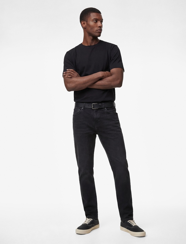  Normal Bel Cepli Slim Fit Jean Pantolon- Brad Jean