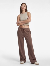 Rahat Kalıp Cepli Beli Bağcıklı Bol Paça Eşofman Altı