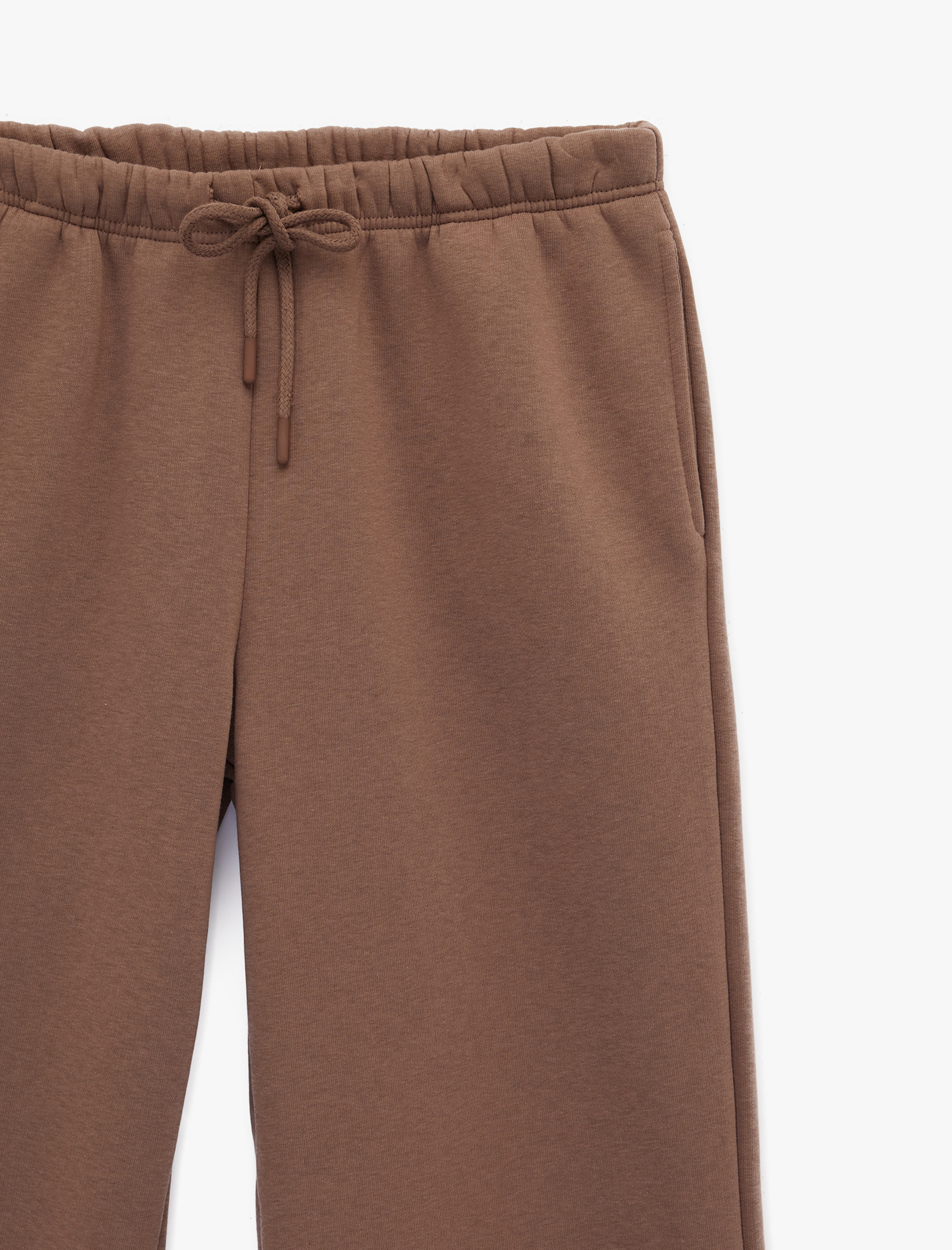   Rahat Kalıp Cepli Beli Bağcıklı Bol Paça Eşofman Altı