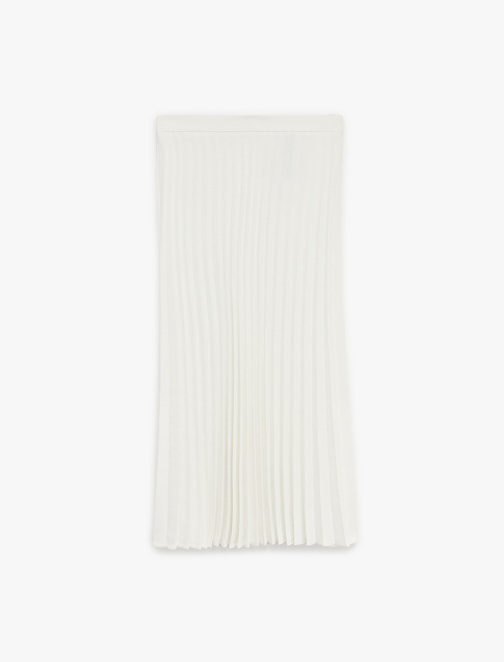  Normal Bel Piliseli Midi Etek