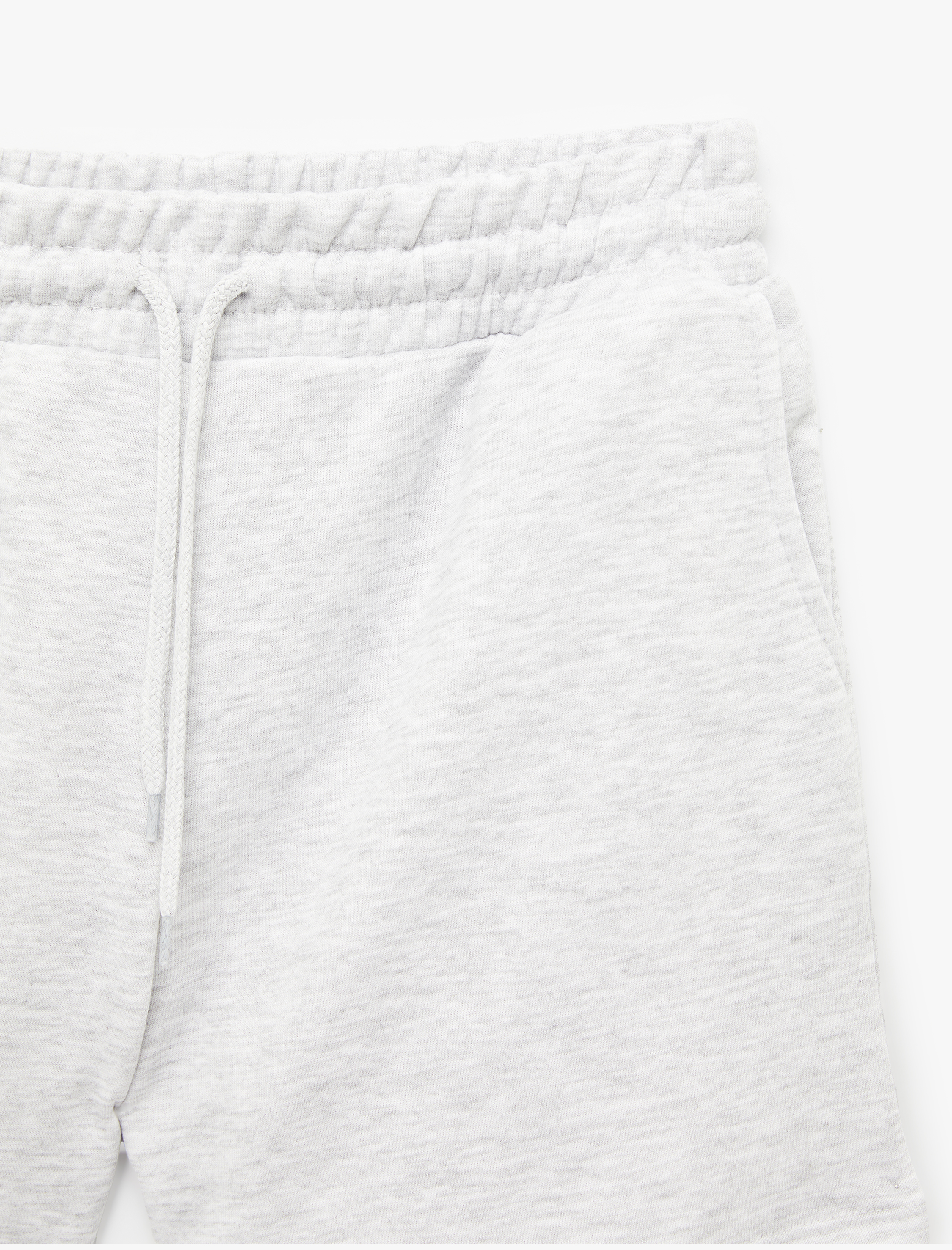   Cepli Beli Bağcıklı Pamuklu Slim Fit Mini Şort