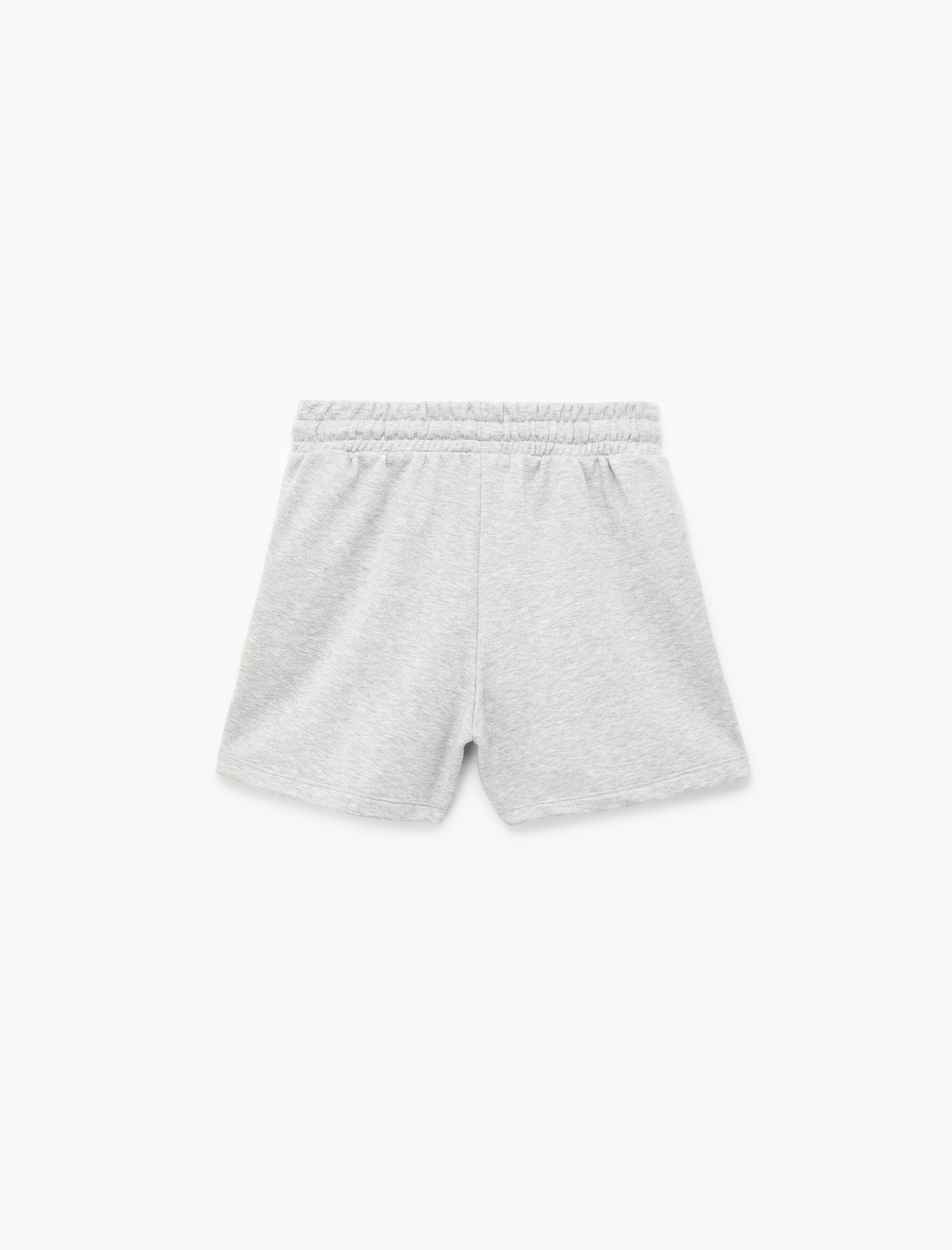   Cepli Beli Bağcıklı Pamuklu Slim Fit Mini Şort