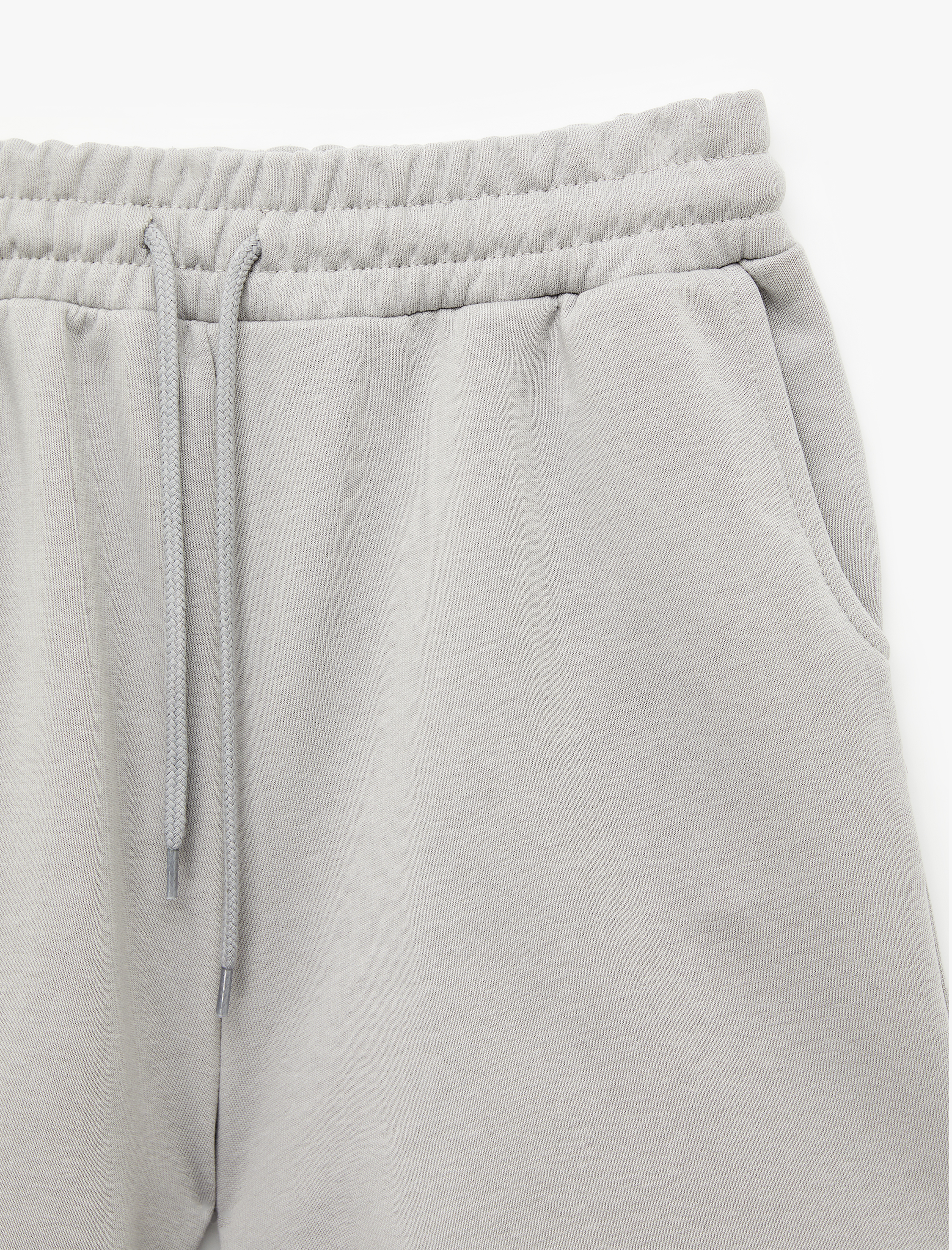   Cepli Beli Bağcıklı Pamuklu Slim Fit Mini Şort