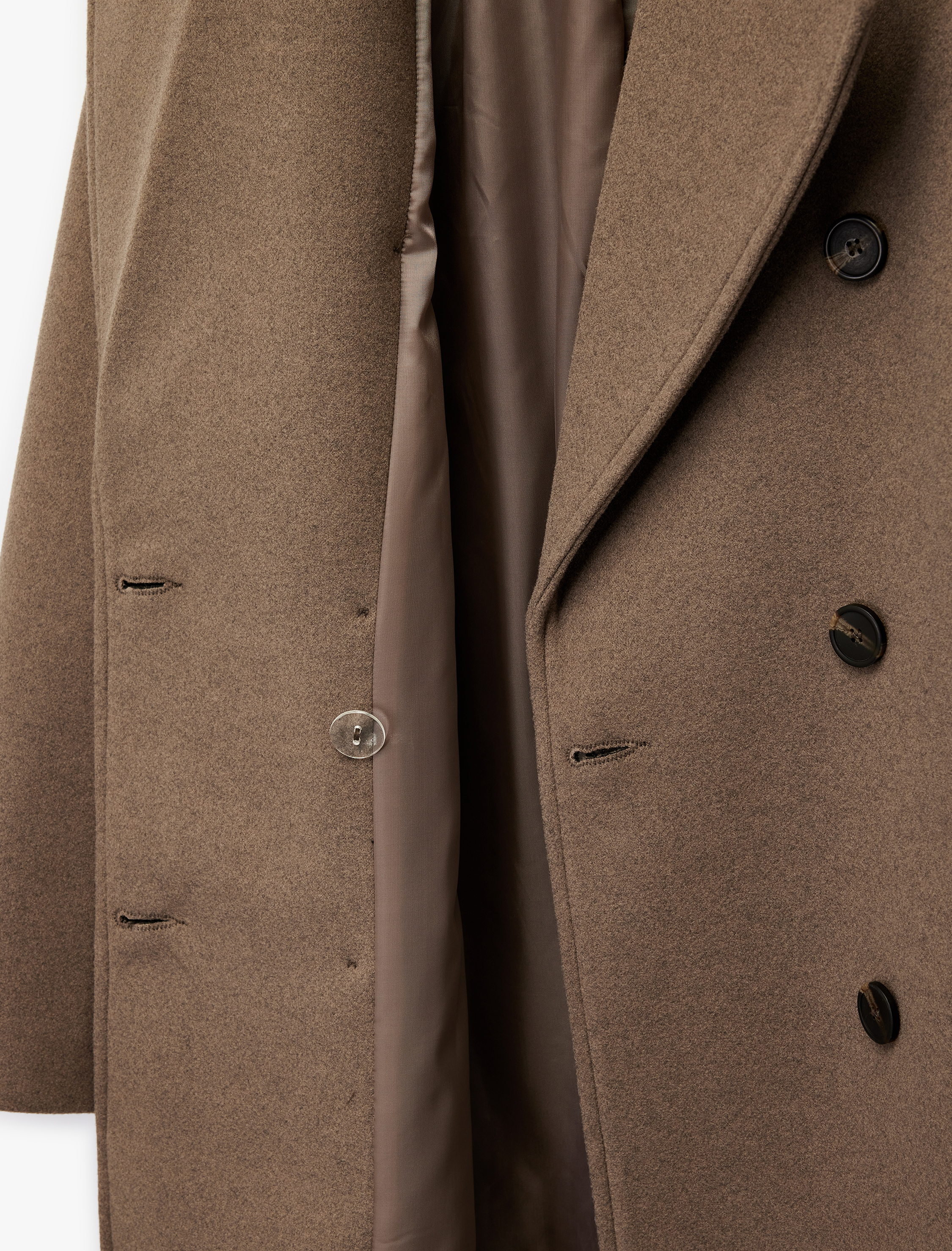   Trenç Kaban Uzun Kollu Cepli Kruvaze Kemerli