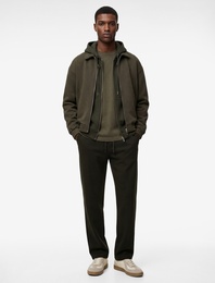 Viskon Karışımlı Cepli Regular Fit Beli Bağcıklı Pantolon