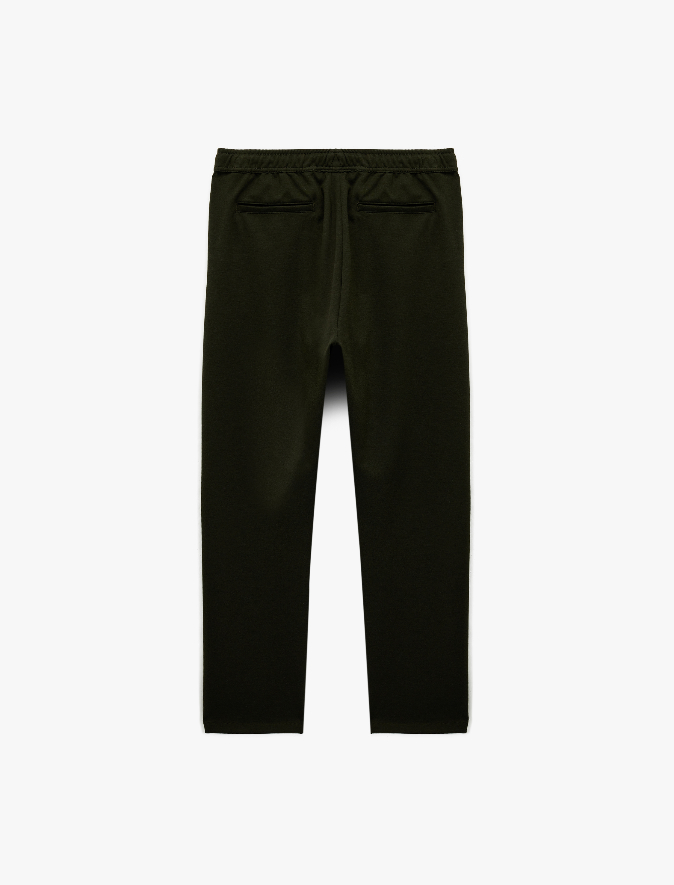   Viskon Karışımlı Cepli Regular Fit Beli Bağcıklı Pantolon