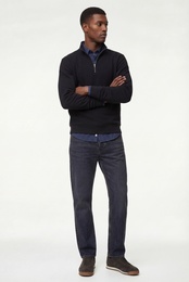 Regular Fit Uzun Kollu Yarım Fermuarlı Sweatshirt