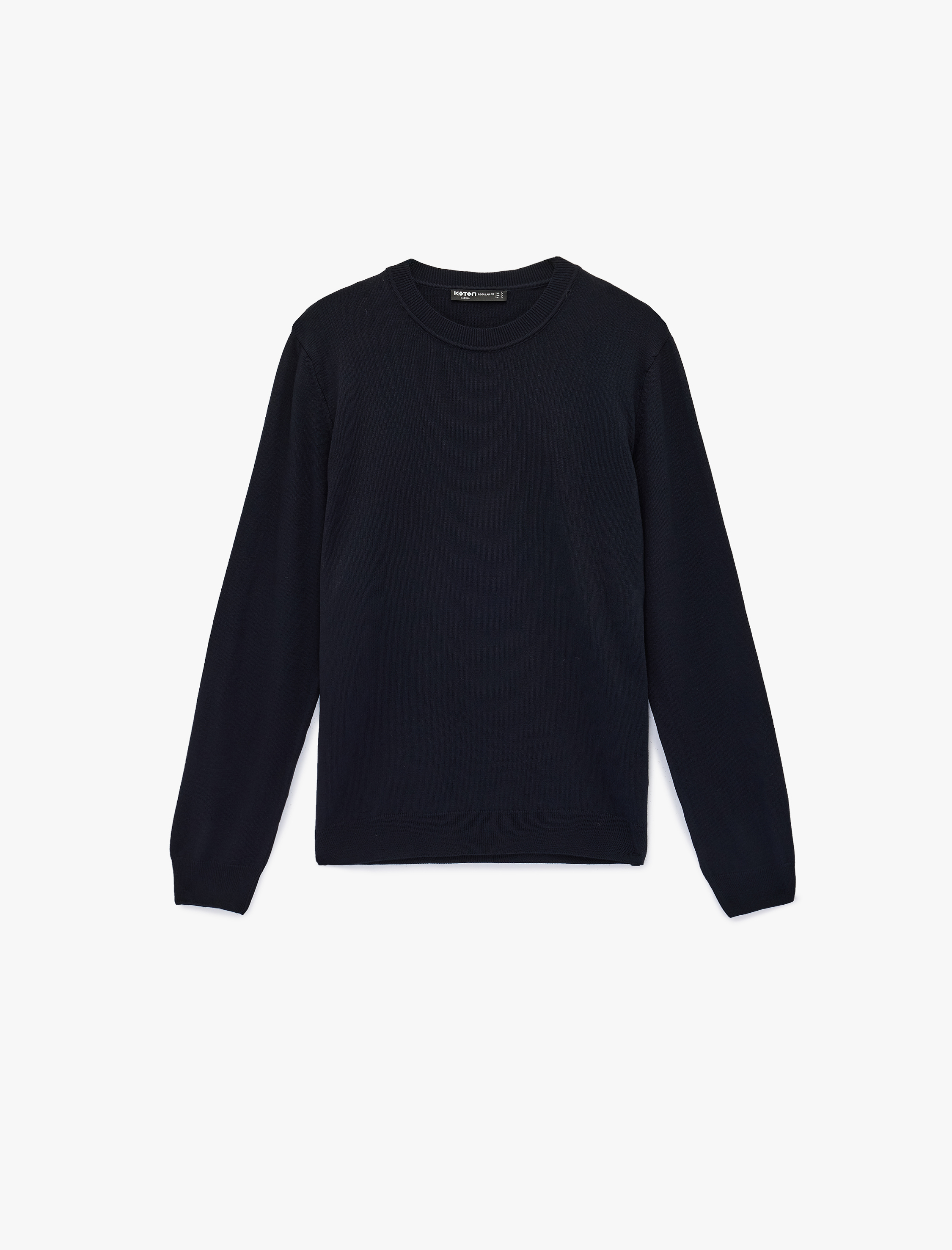   Uzun Kollu Bisiklet Yaka Basic Triko Kazak