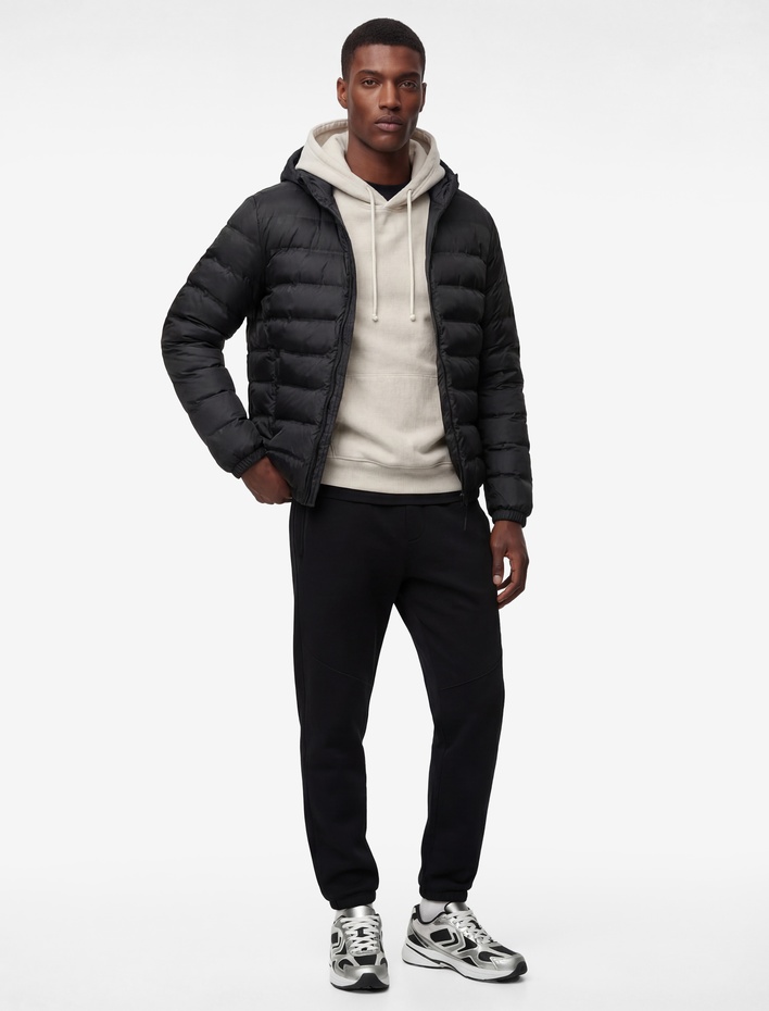  Beli Bağcıklı Fermuarlı Cepli Şardonlu Jogger Eşofman Altı