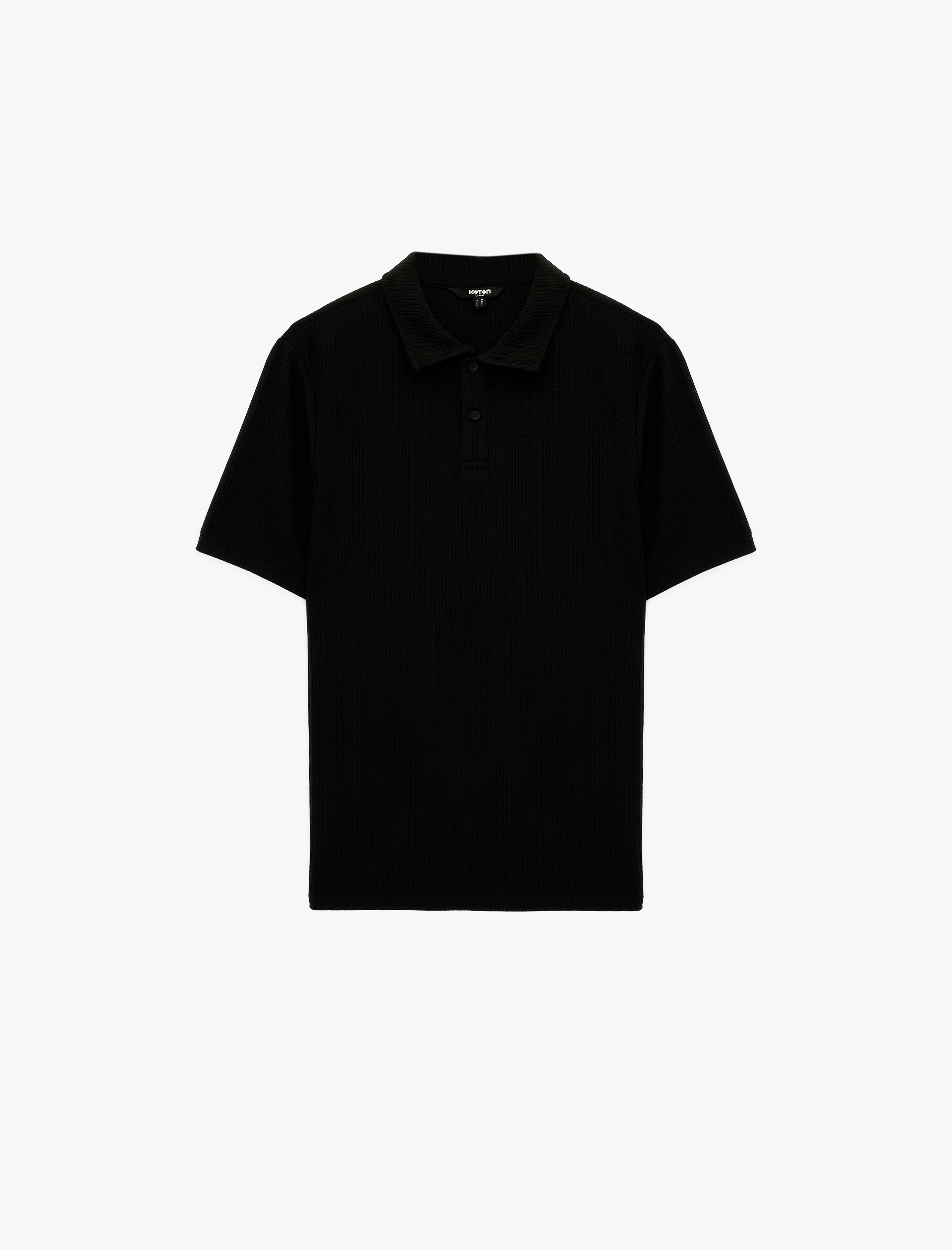   Regular Fit Kısa Kollu Düğmeli Polo Yaka Tişört