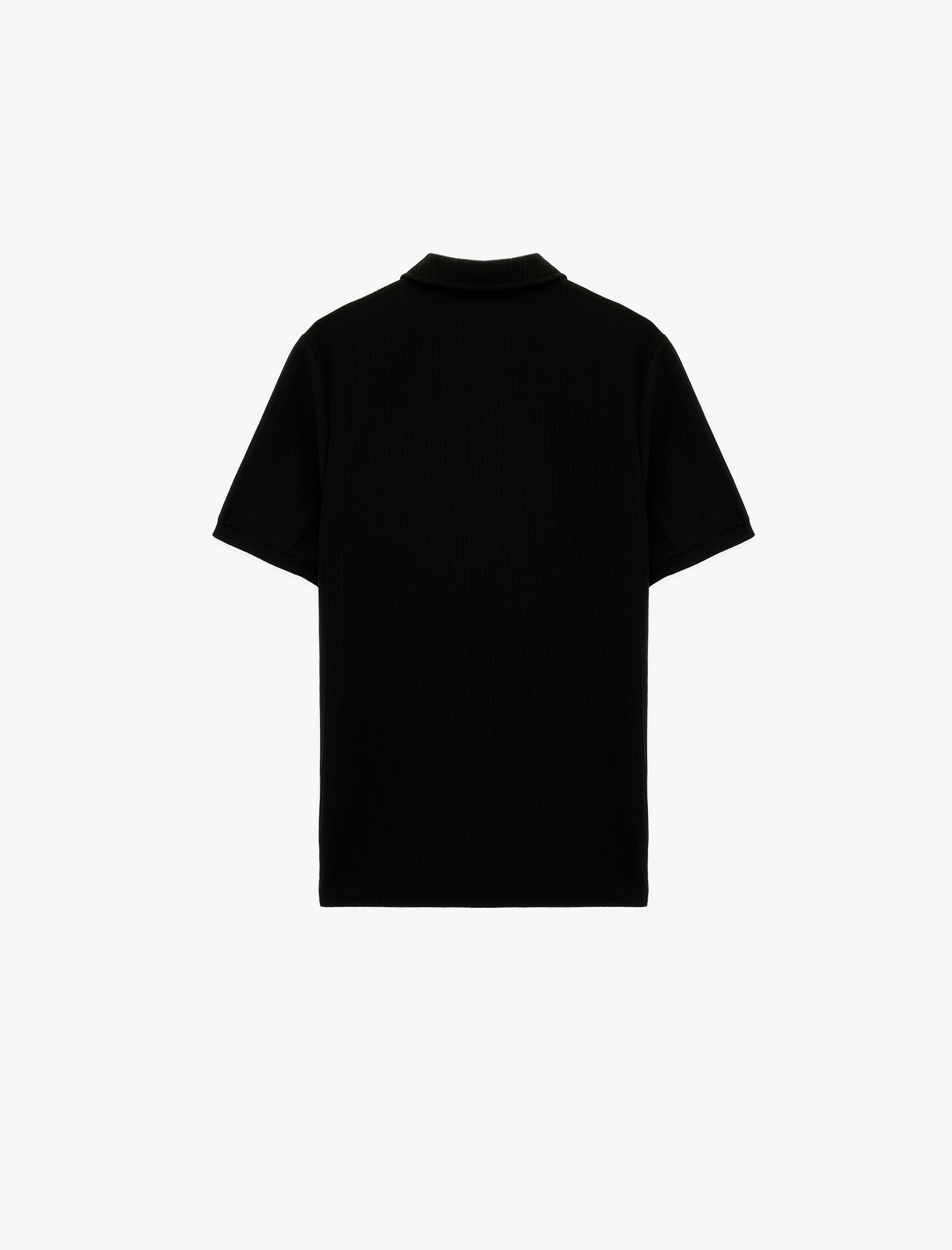   Regular Fit Kısa Kollu Düğmeli Polo Yaka Tişört