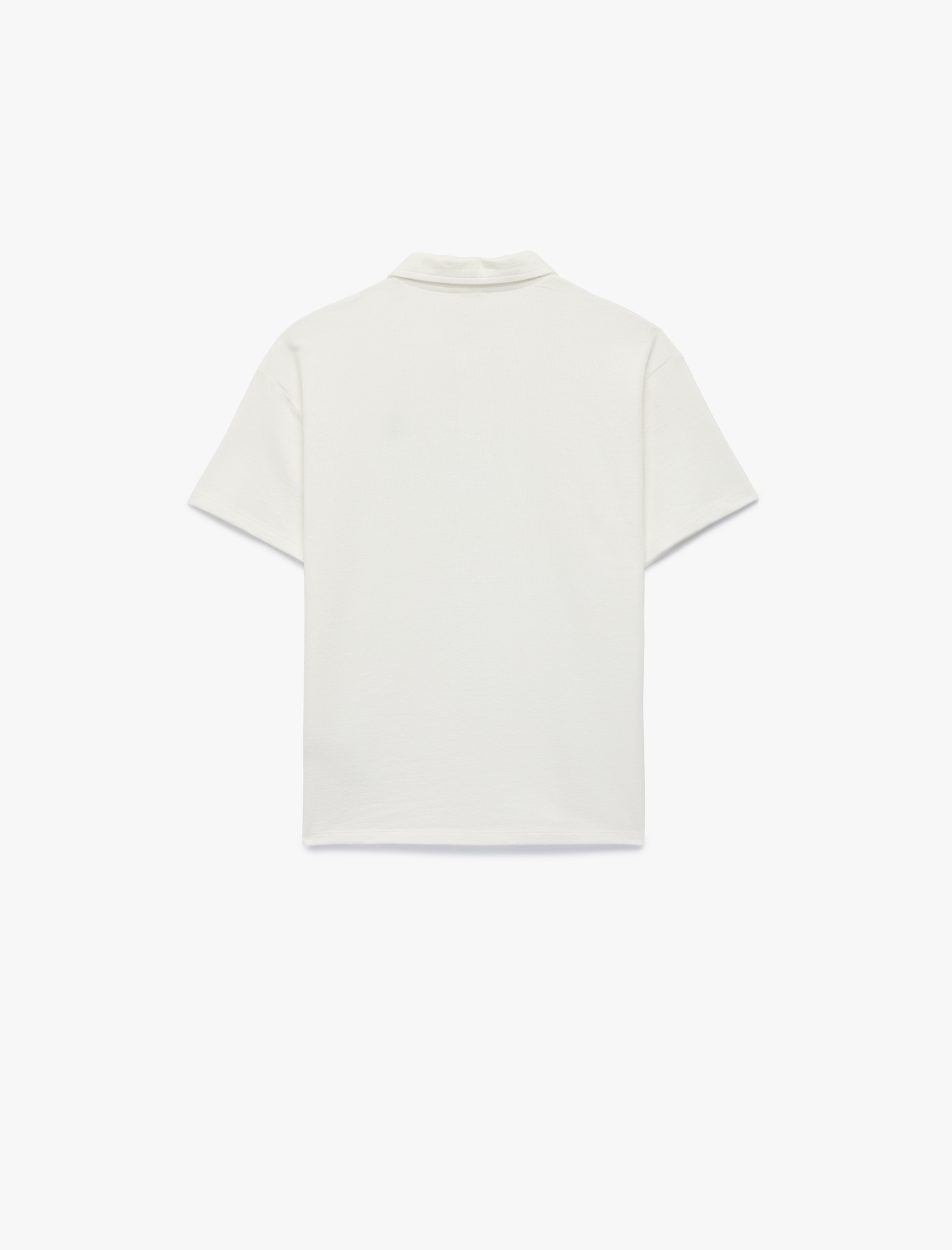  Erkek Çocuk Nakış Detaylı Kısa Kollu Pamuklu Polo Yaka Tişört