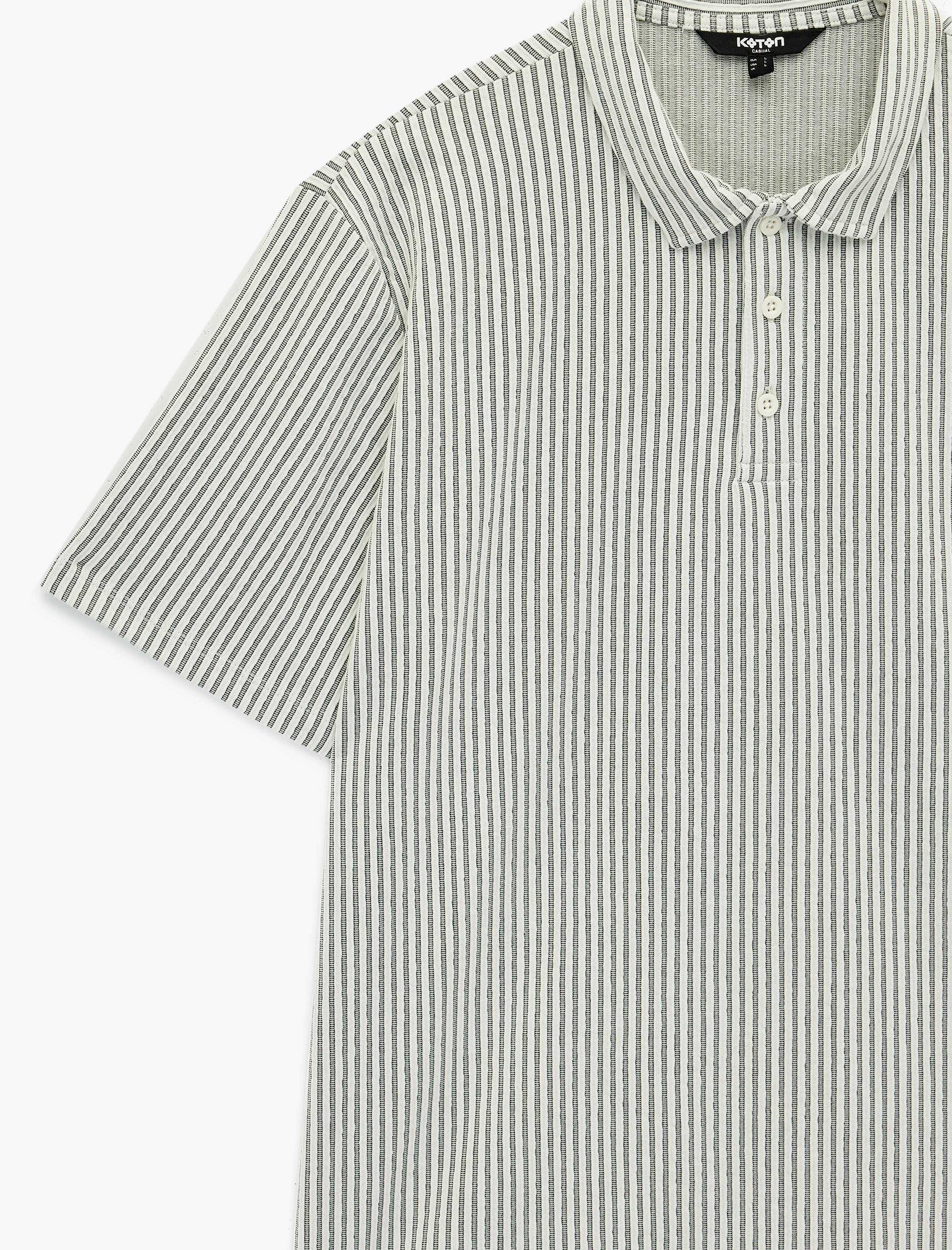   Regular Fit Kısa Kollu Düğmeli Polo Yaka Tişört