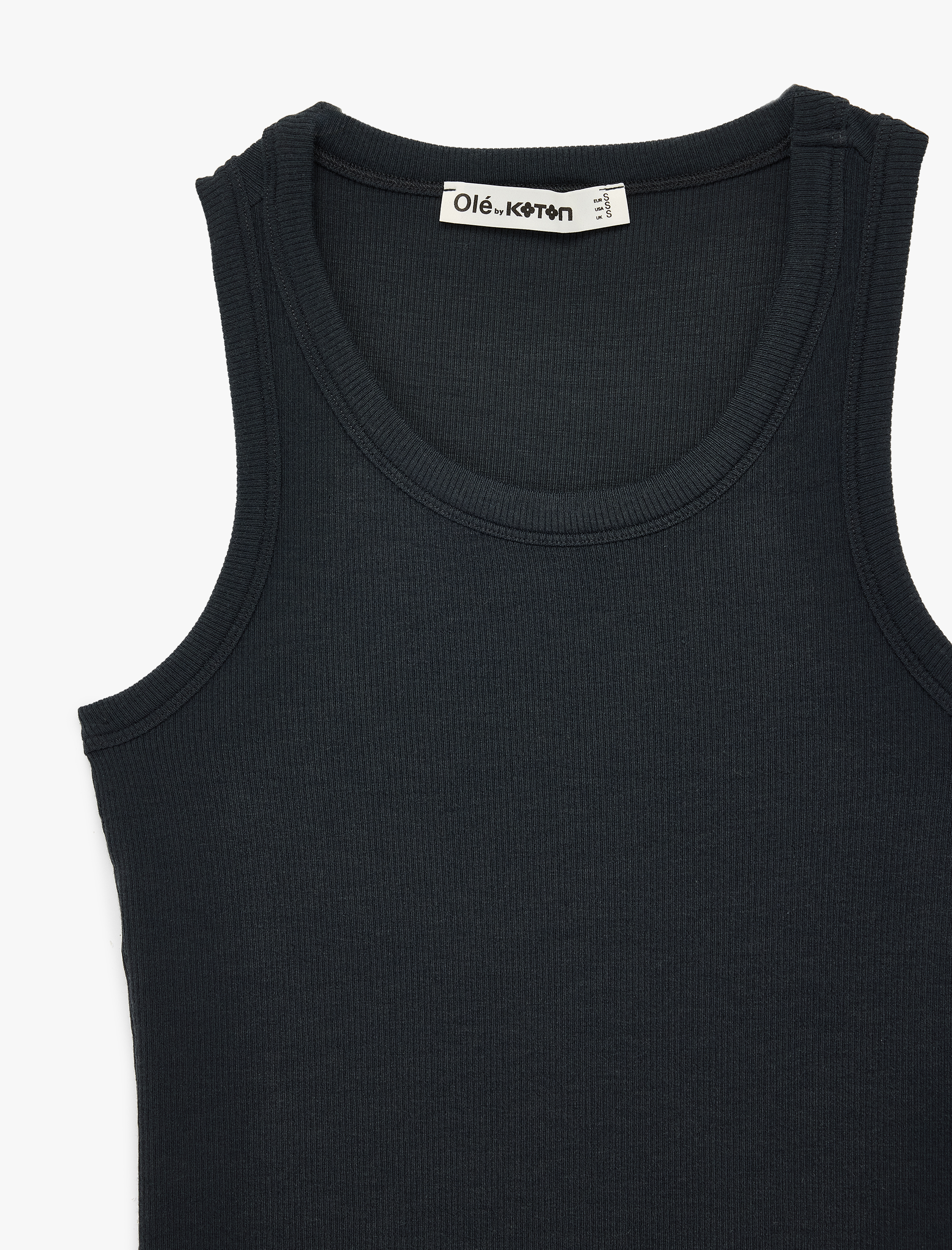   Slim Fit Kolsuz Bisiklet Yaka Kaşkorse Bluz