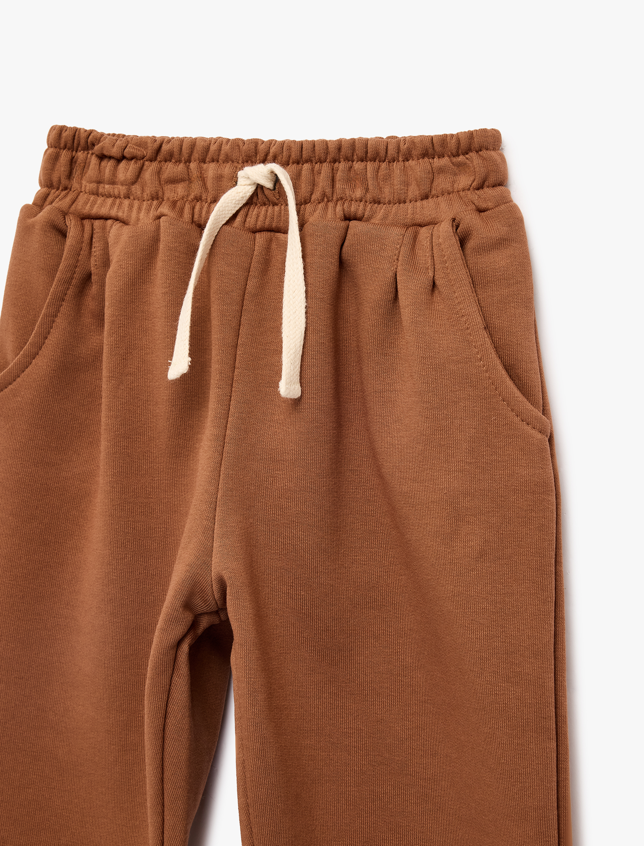  Erkek Bebek Beli Ayarlanabilir Lastikli Cep Detaylı Pantolon