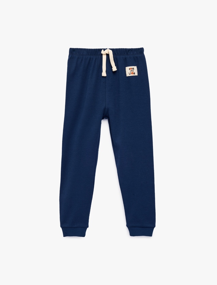 Erkek Bebek Pamuklu Rahat Kesim Jogger Eşofman Altı