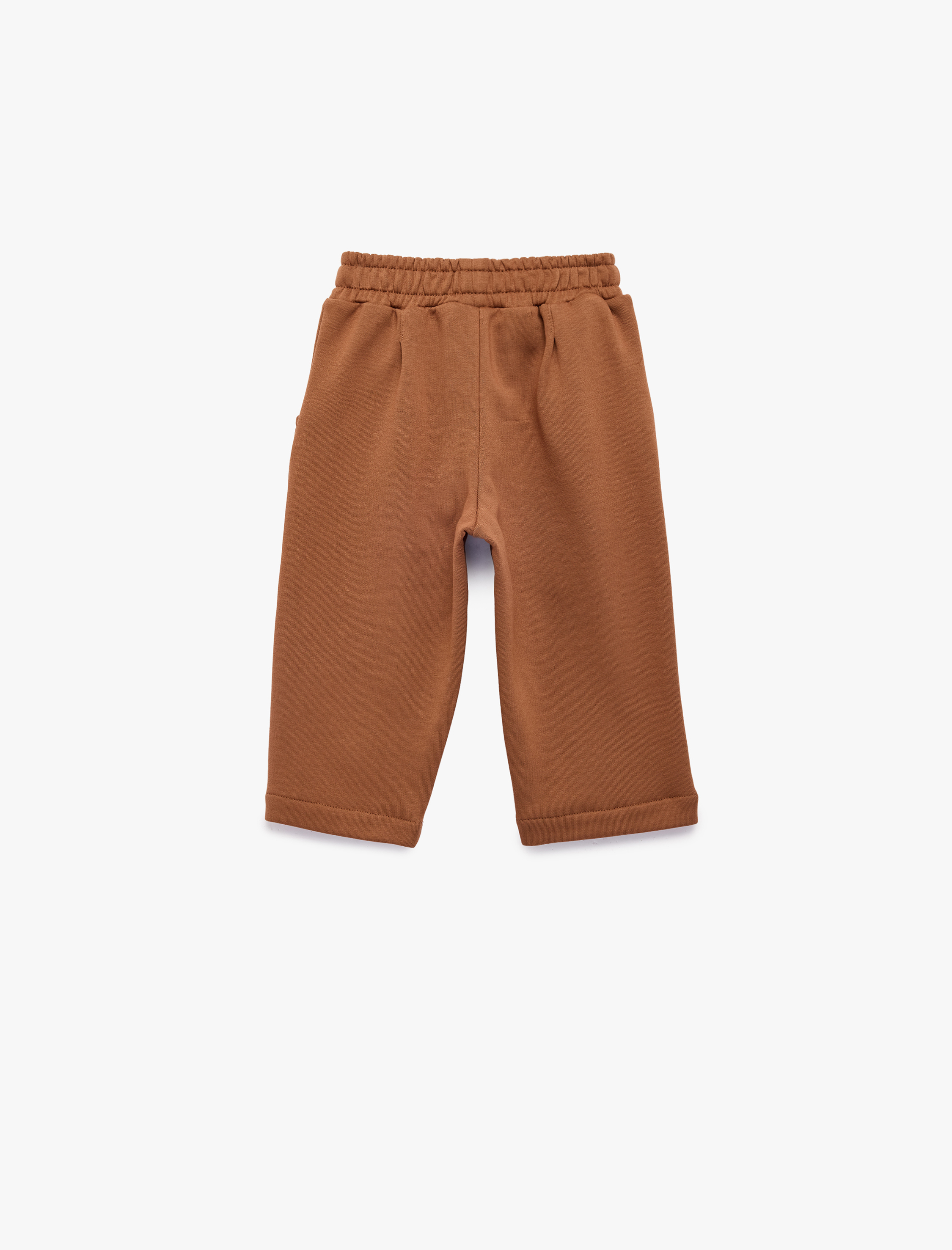  Erkek Bebek Beli Ayarlanabilir Lastikli Cep Detaylı Pantolon