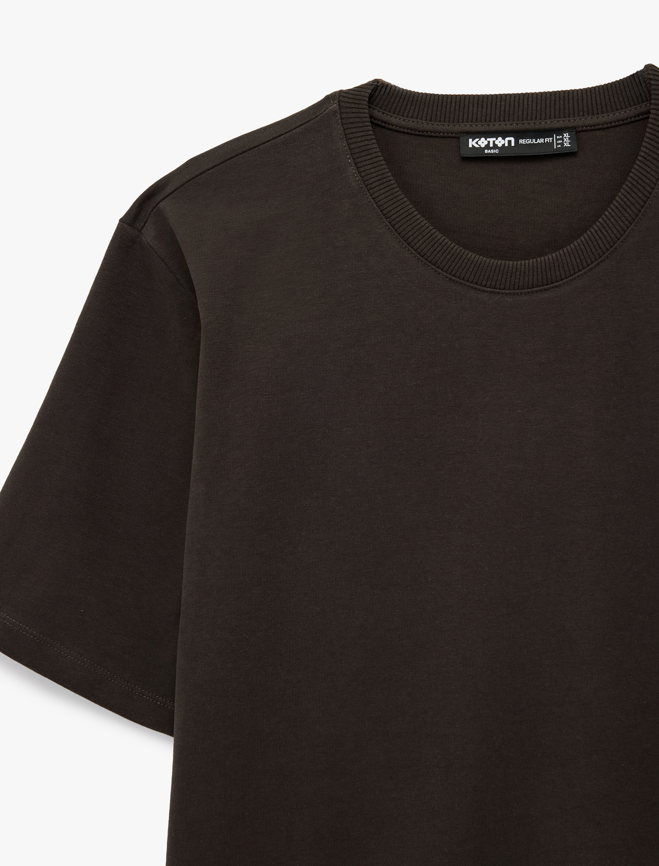   Pamuklu Regular Fit Kısa Kollu Basic Bisiklet Yaka Tişört