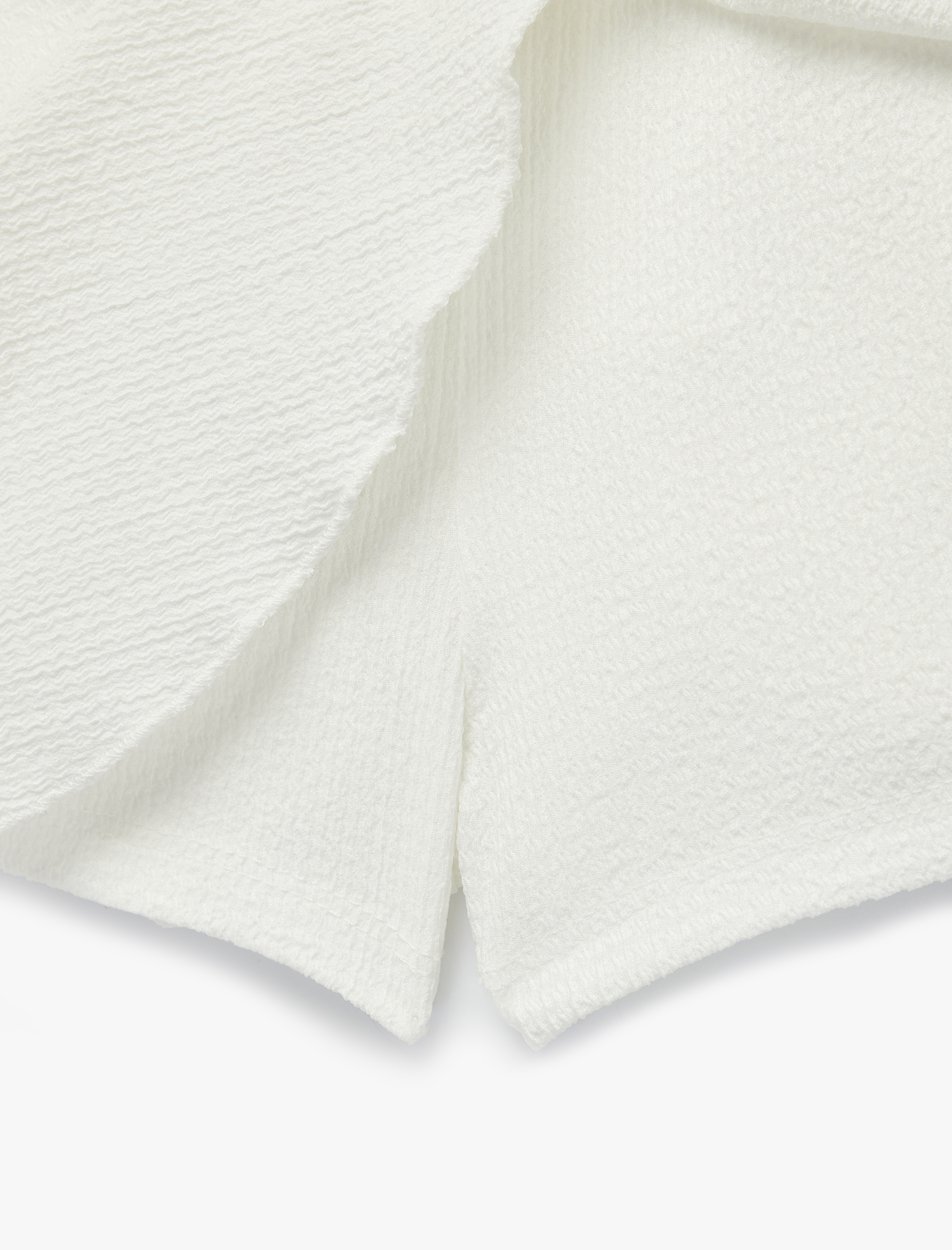  Kız Çocuk Beli Kuşaklı Fırfır Detaylı Pileli Şort Etek