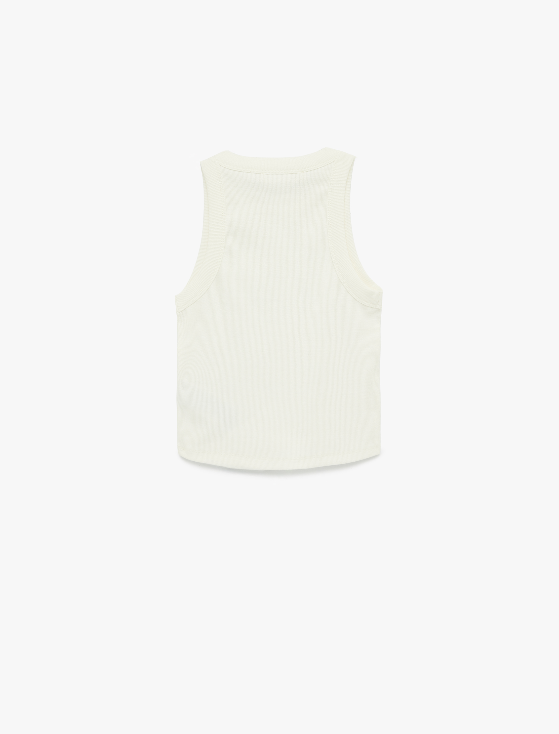   Slim Fit Kolsuz Halter Yaka Bluz