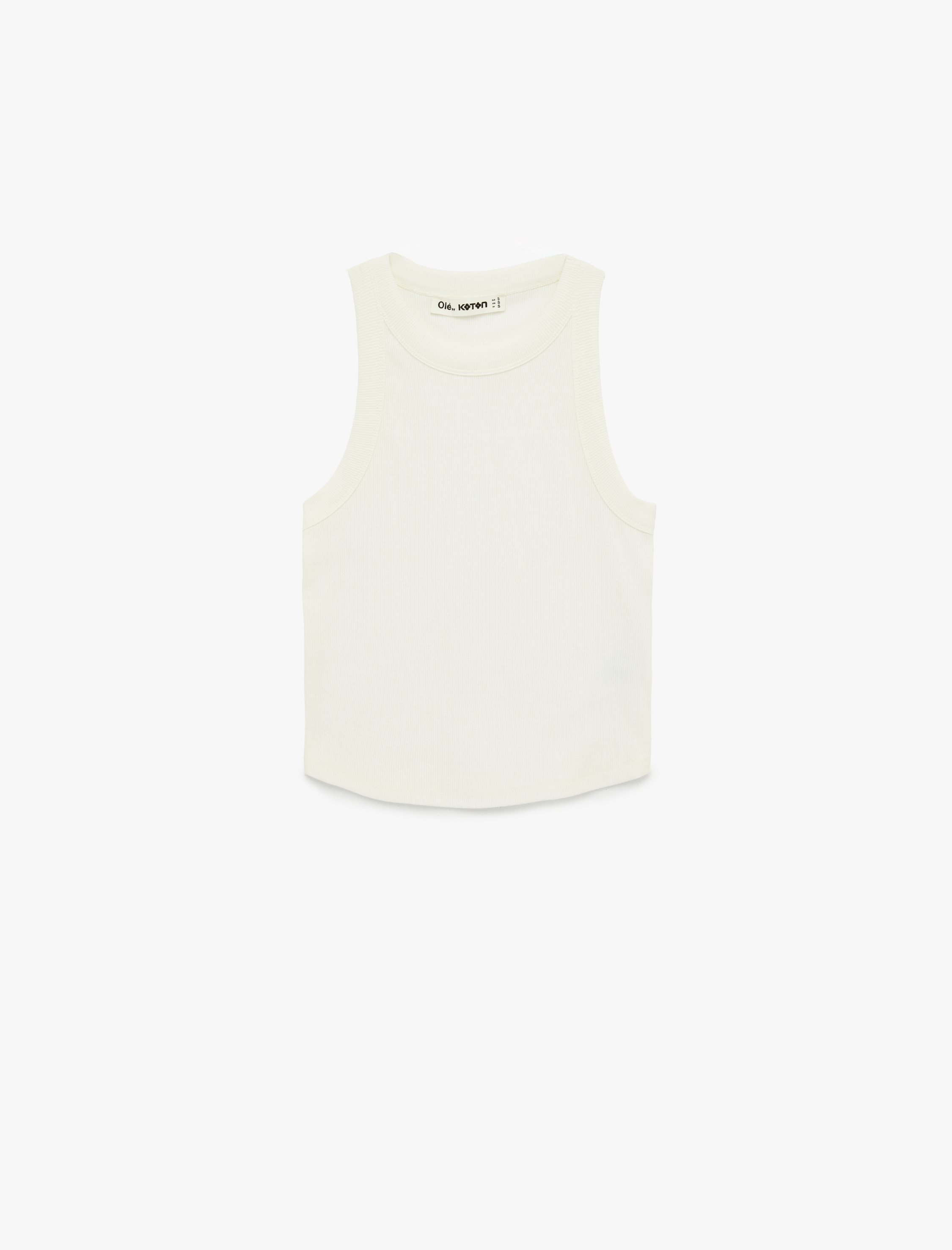   Slim Fit Kolsuz Halter Yaka Bluz