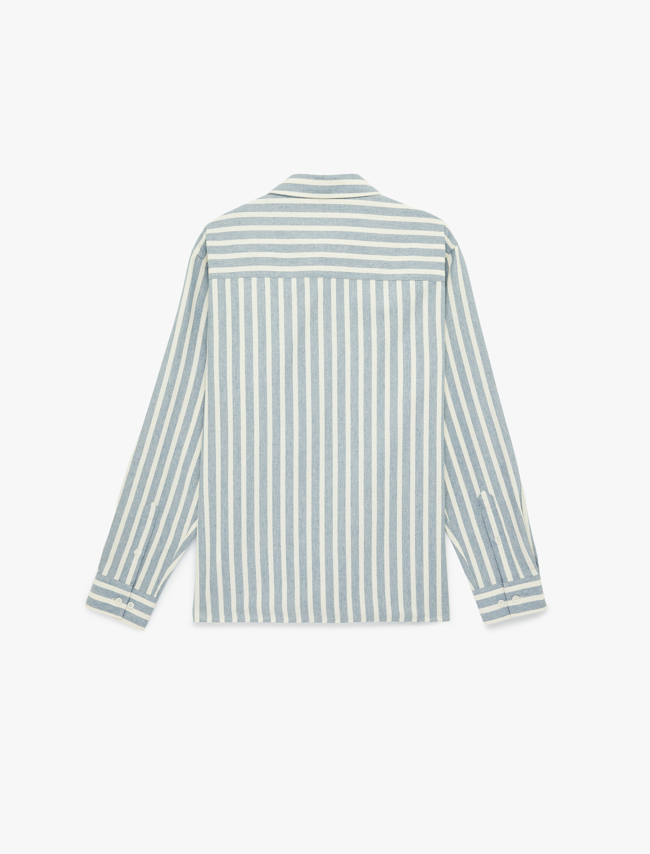   Regular Fit Düğmeli Yaka Uzun Kollu Gömlek