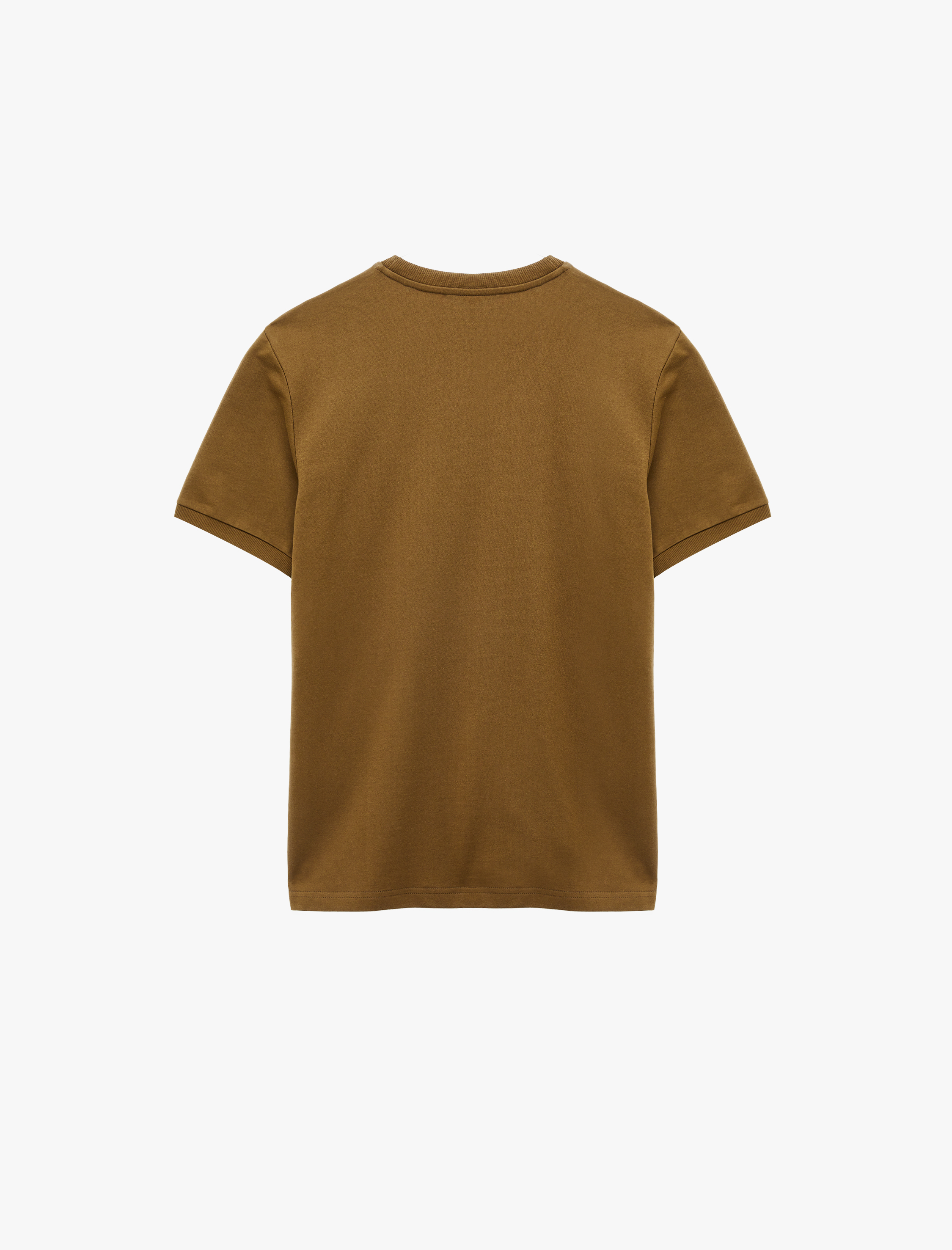   Bisiklet Yaka Pamuklu Kısa Kollu Baskılı Tişört