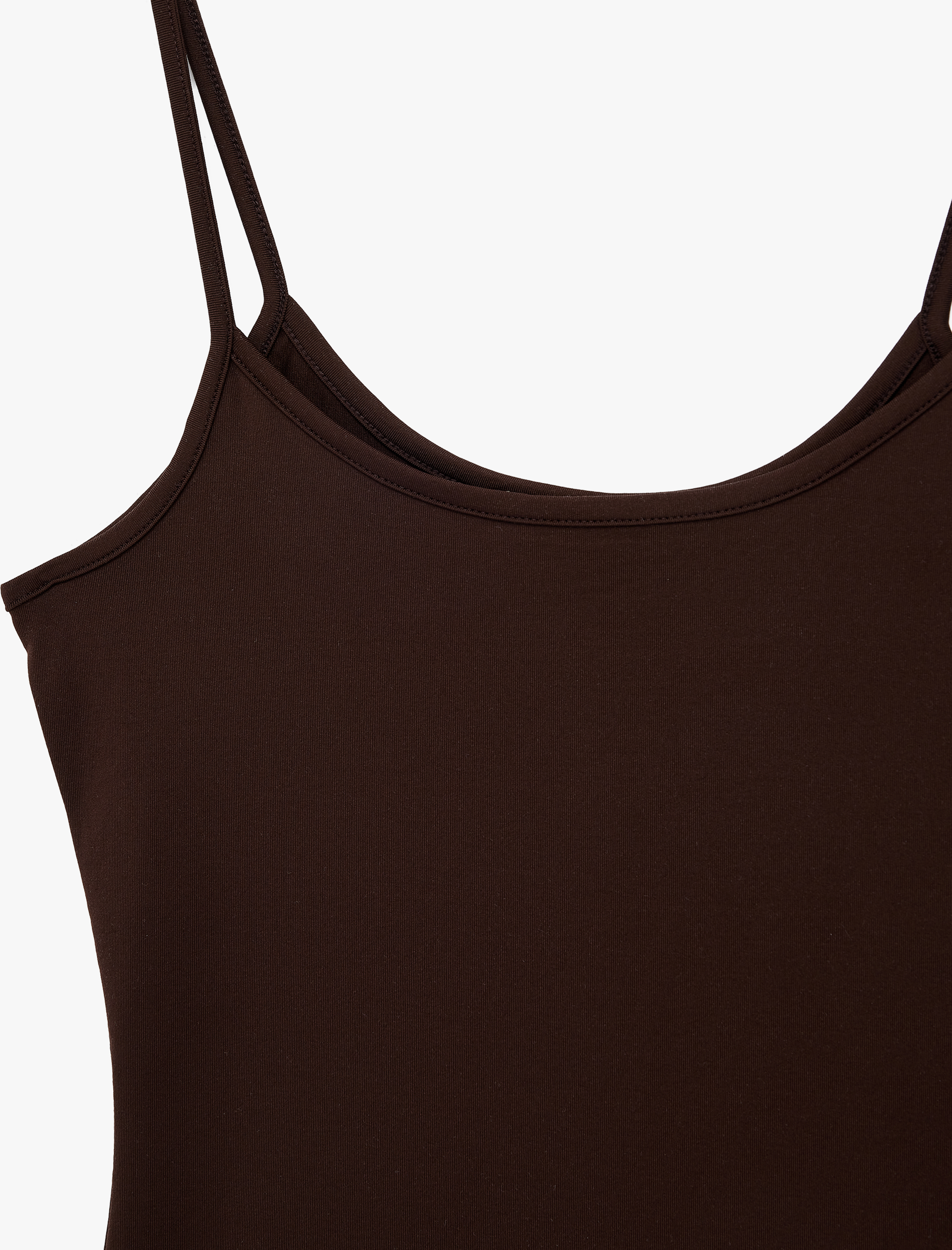   U Yaka Kolsuz Slim Fit Basic Atlet