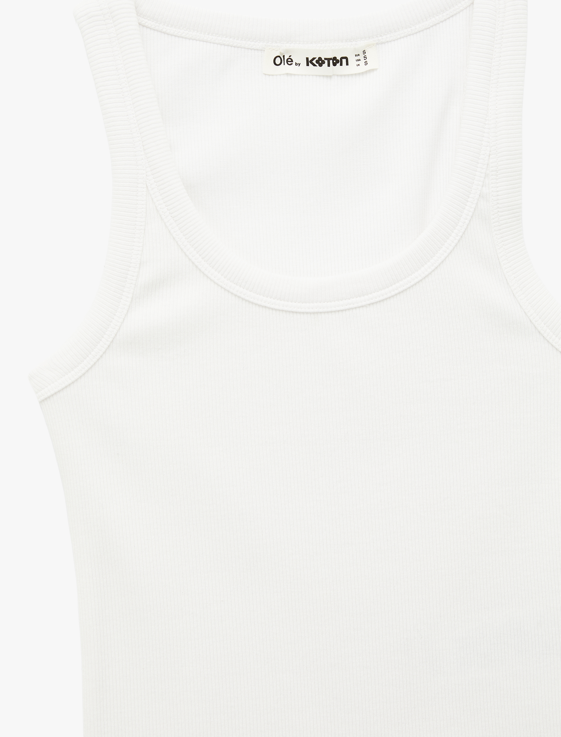   Kaşkorse U Yaka Kolsuz Slim Fit Atlet