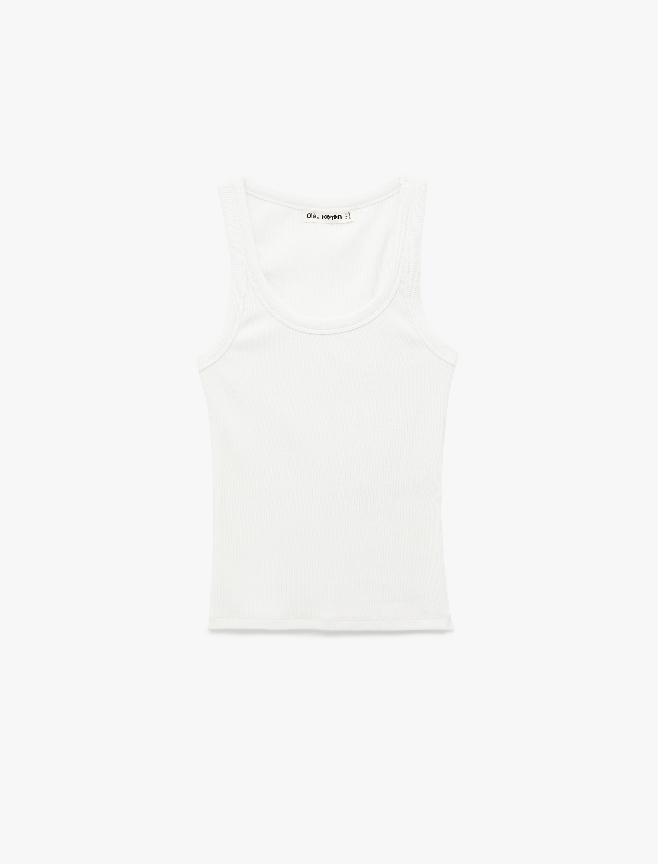   Kaşkorse U Yaka Kolsuz Slim Fit Atlet