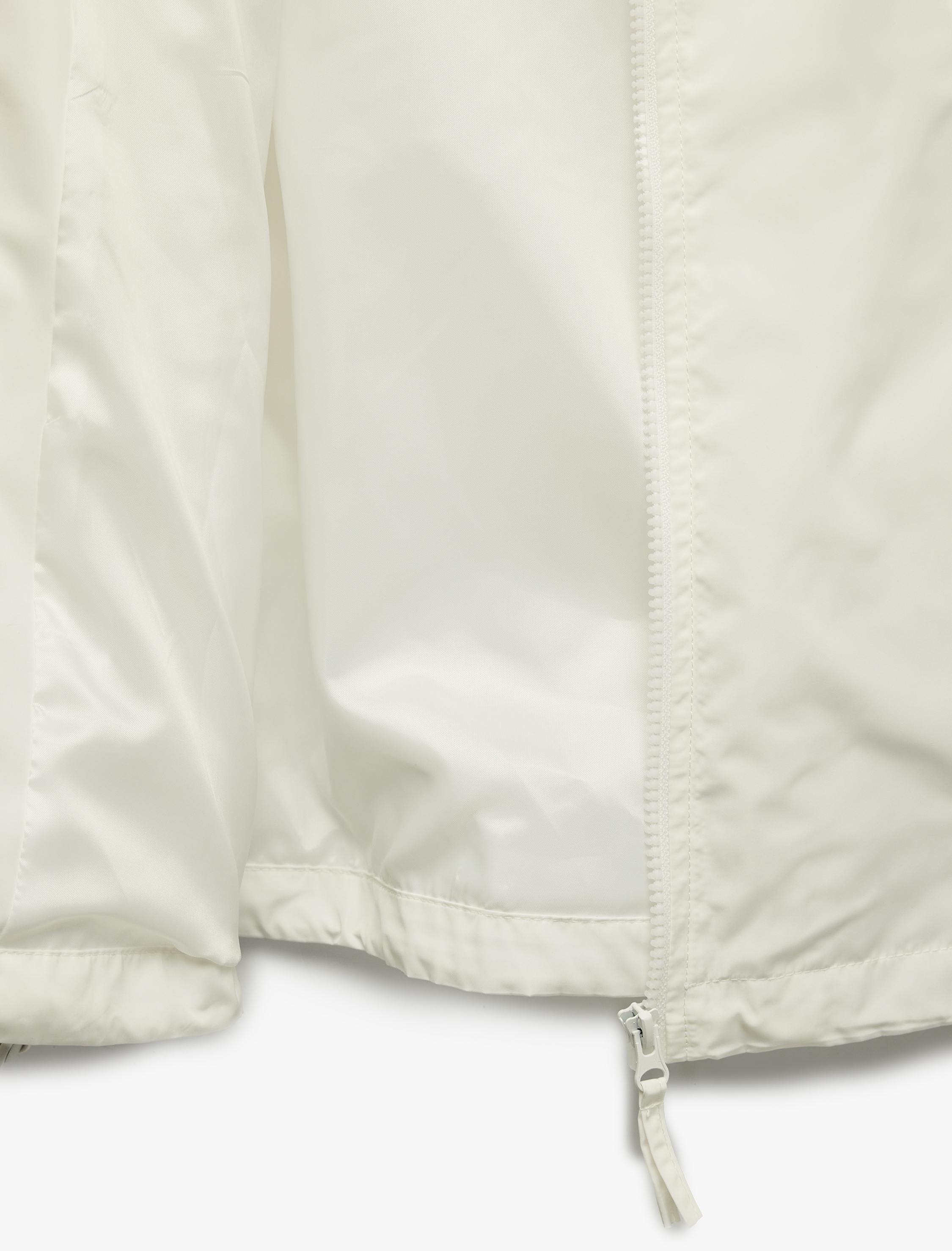   Kapüşonlu Uzun Kollu Cep Detaylı Rahat Kalıp Fermuarlı Ceket