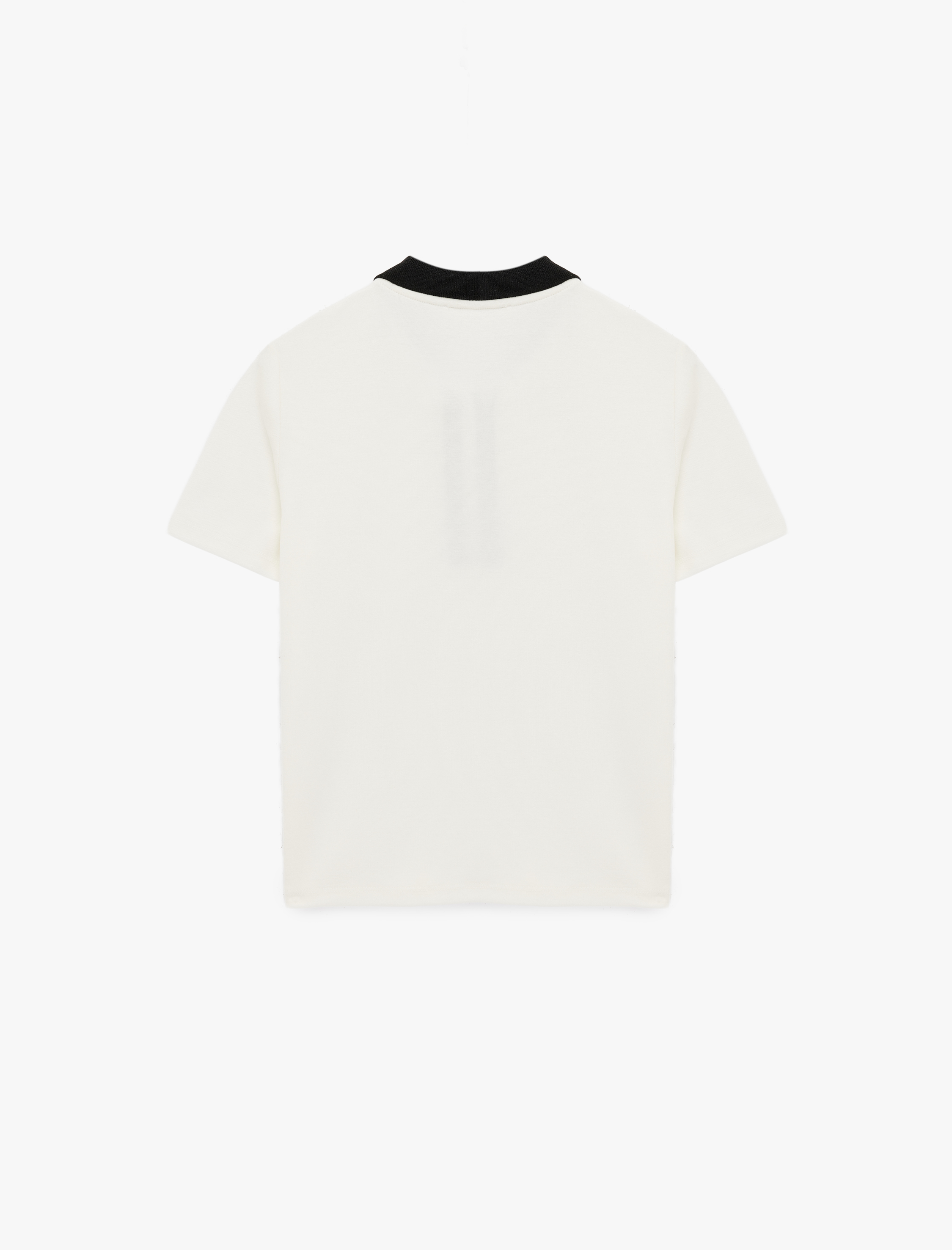   Modal Karışımlı Düğmeli Biyeli Kısa Kollu Pamuklu Polo Yaka Tişört