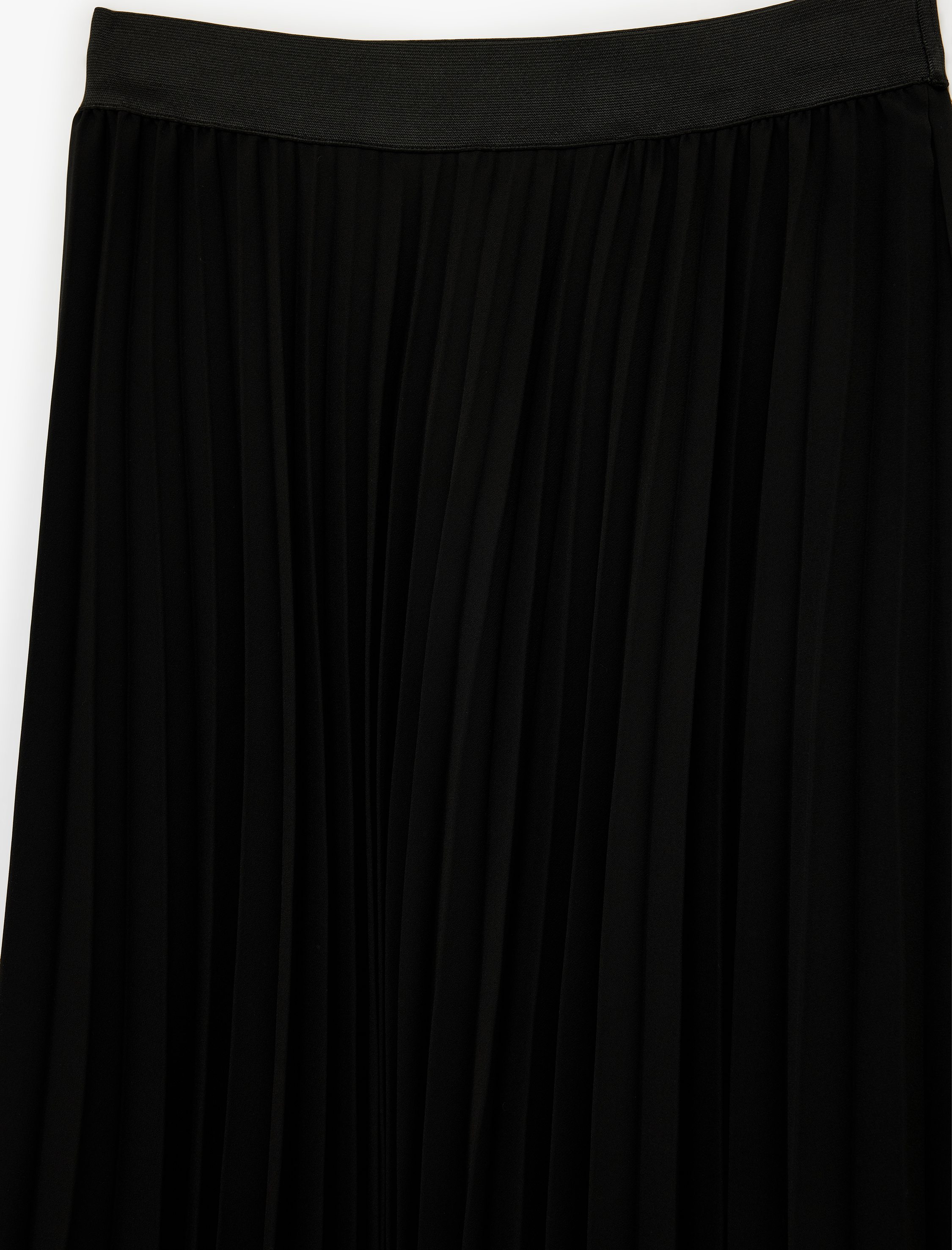   Normal Bel Midi Pileli Şifon Etek