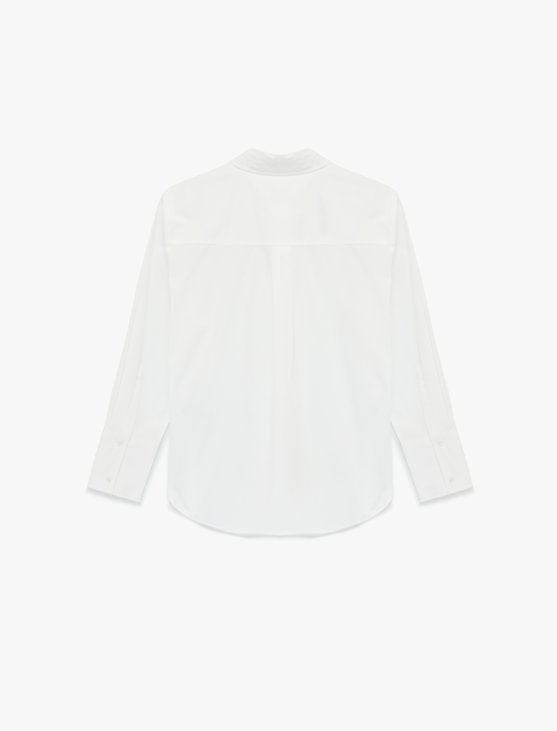   Regular Fit Pamuklu Uzun Kollu Poplin Gömlek